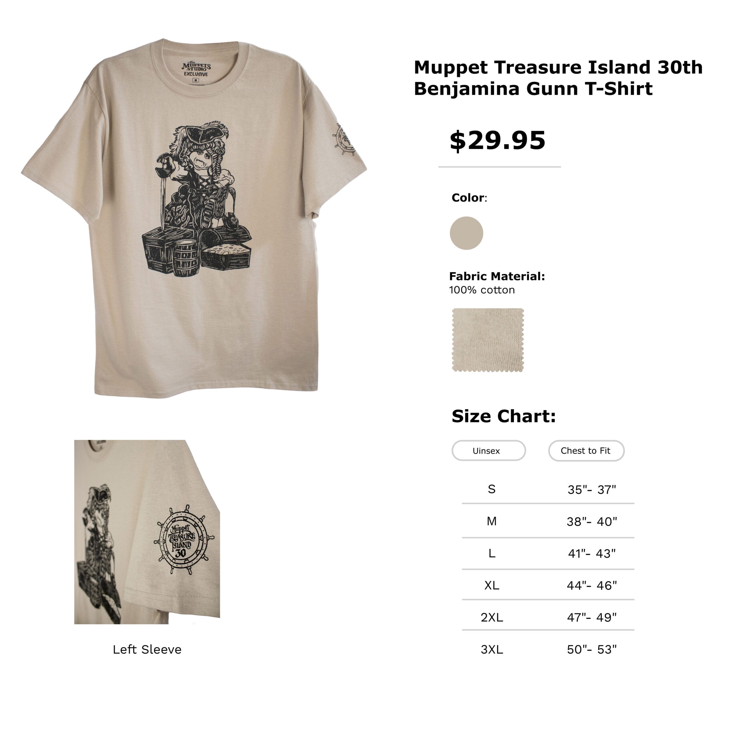 Limited Edition Muppet Treasure Island 30the Anniversary Collection from Mickey's of Glendale