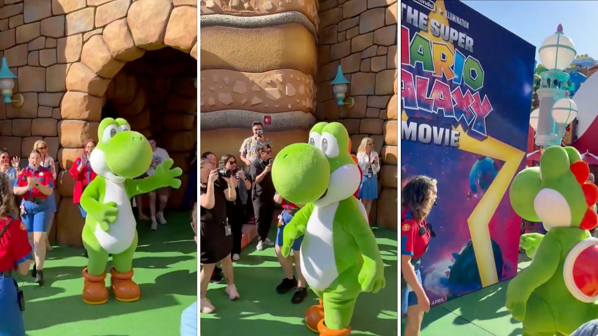 Yoshi Makes Epic Universe Debut Ahead of ‘The Super Mario Galaxy Movie’ Release