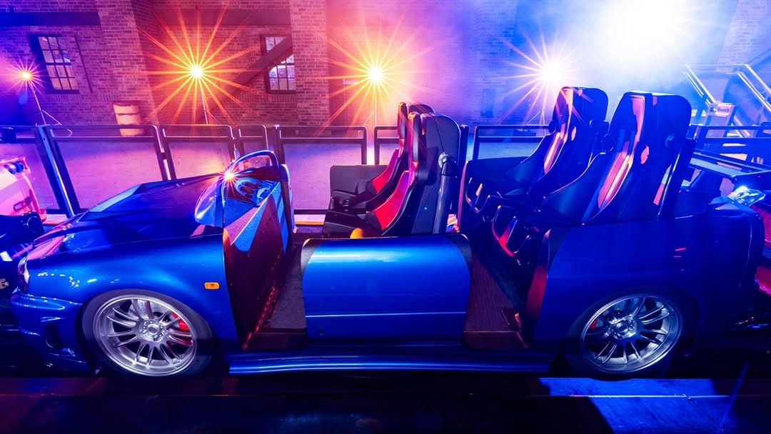 Ride Vehicles Revealed for The Fast & Furious: Hollywood Drift at Universal Studios Hollywood
