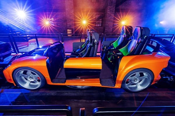 Ride Vehicles Revealed for The Fast & Furious: Hollywood Drift at Universal Studios Hollywood