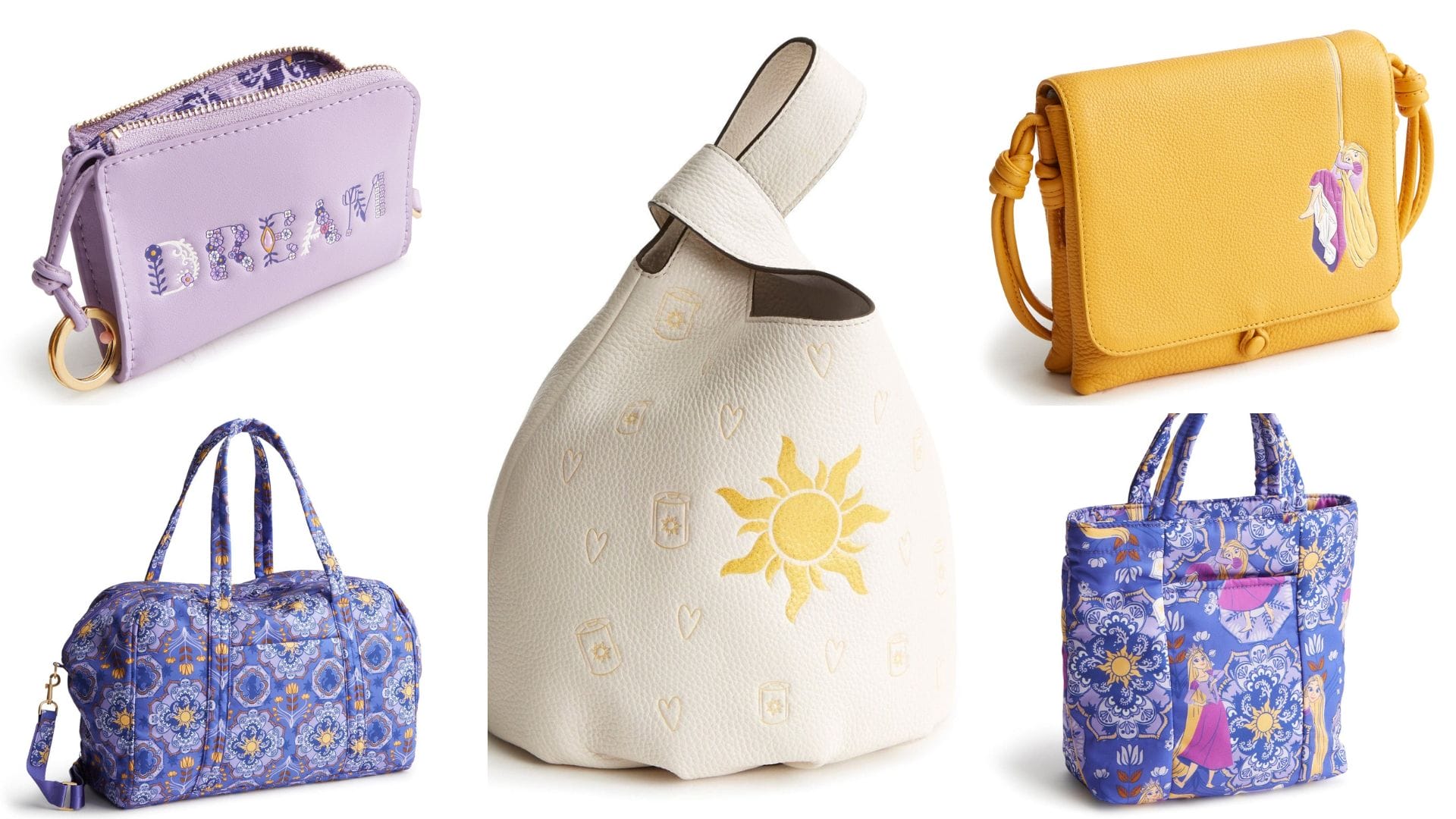 Vera Bradley Tangled Rapunzel Collection