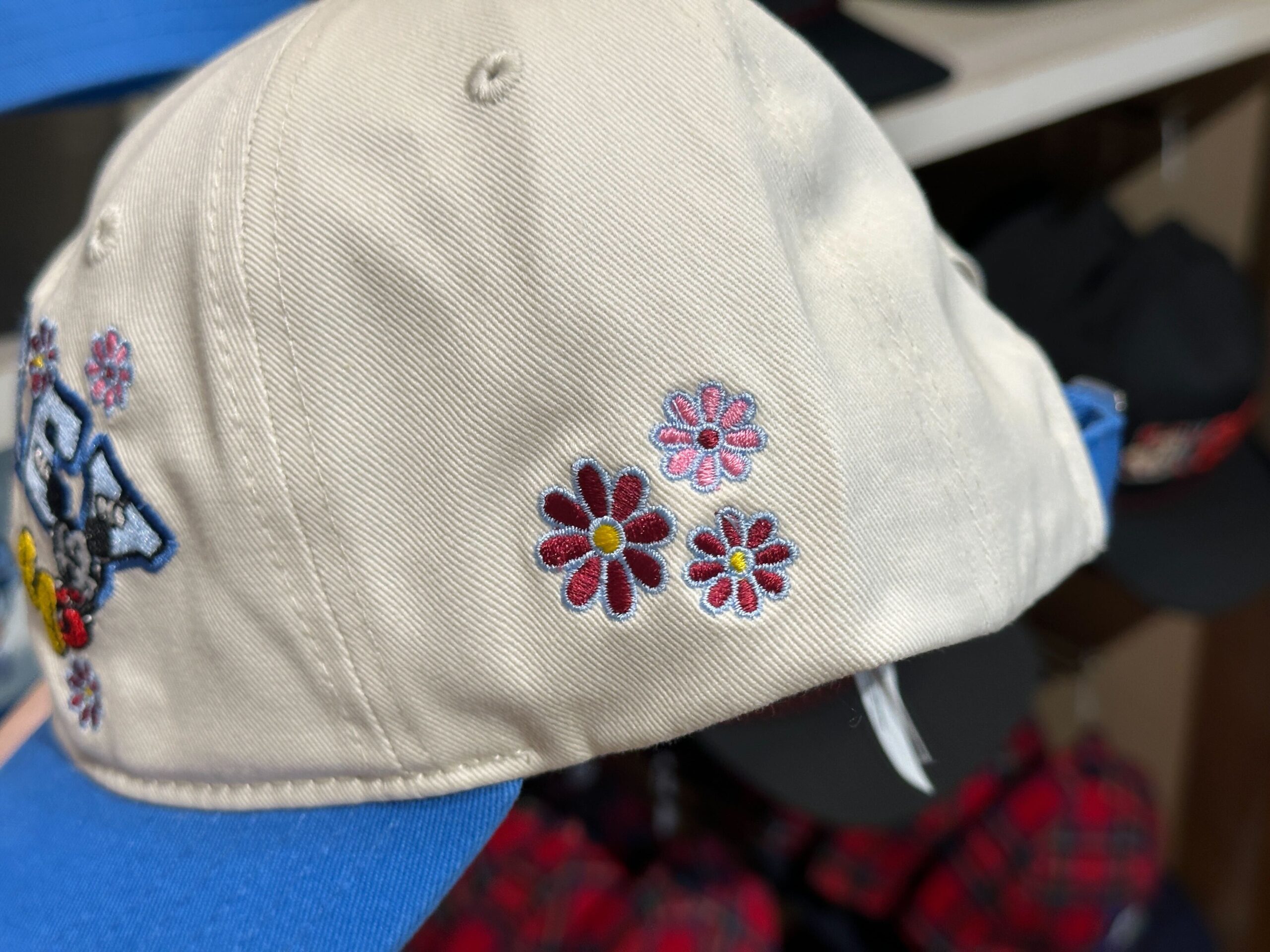 Mickey Floral Baseball Cap