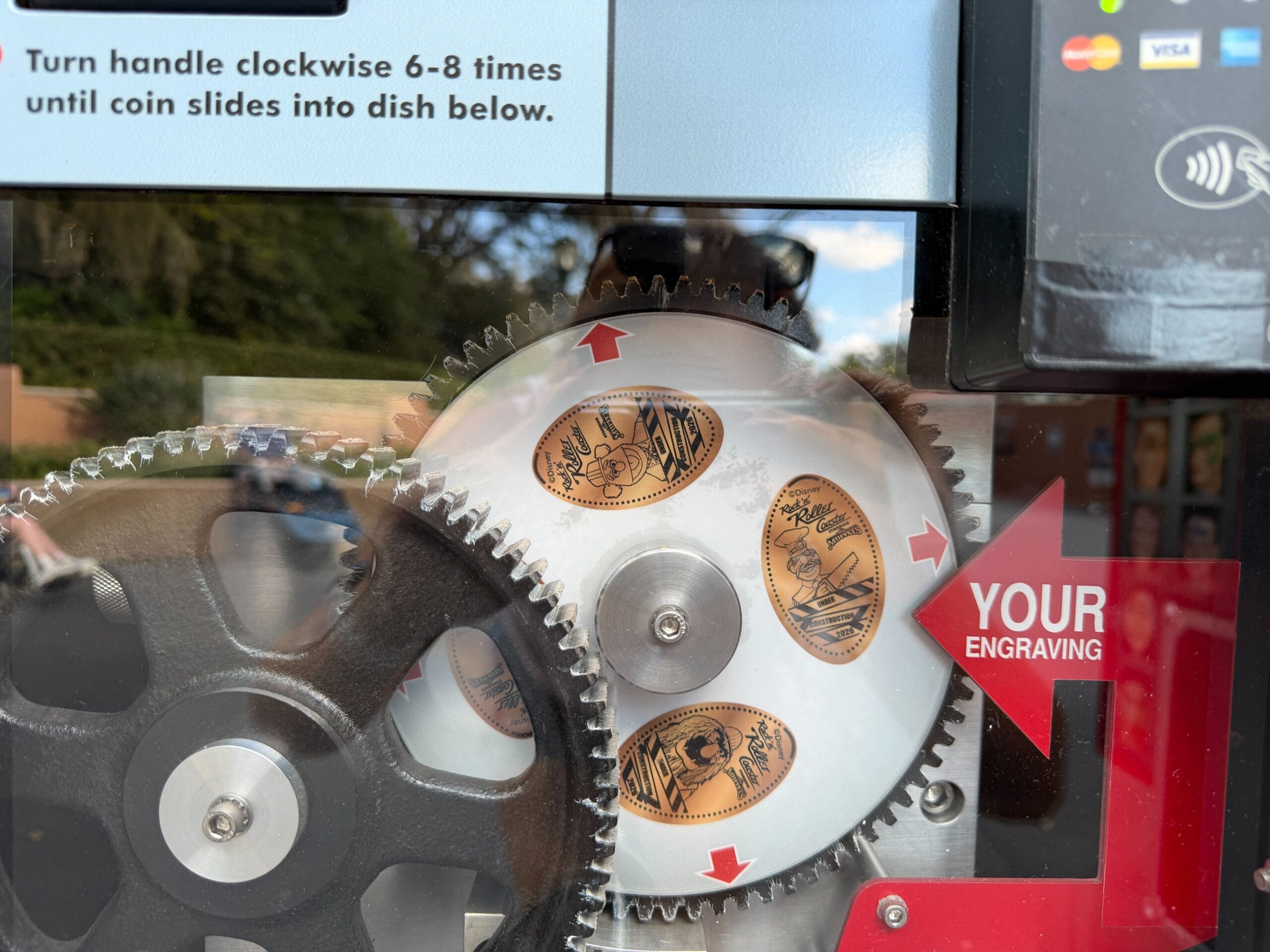 Rock 'n' Roller Coaster Starring The Muppets Pressed Pennies