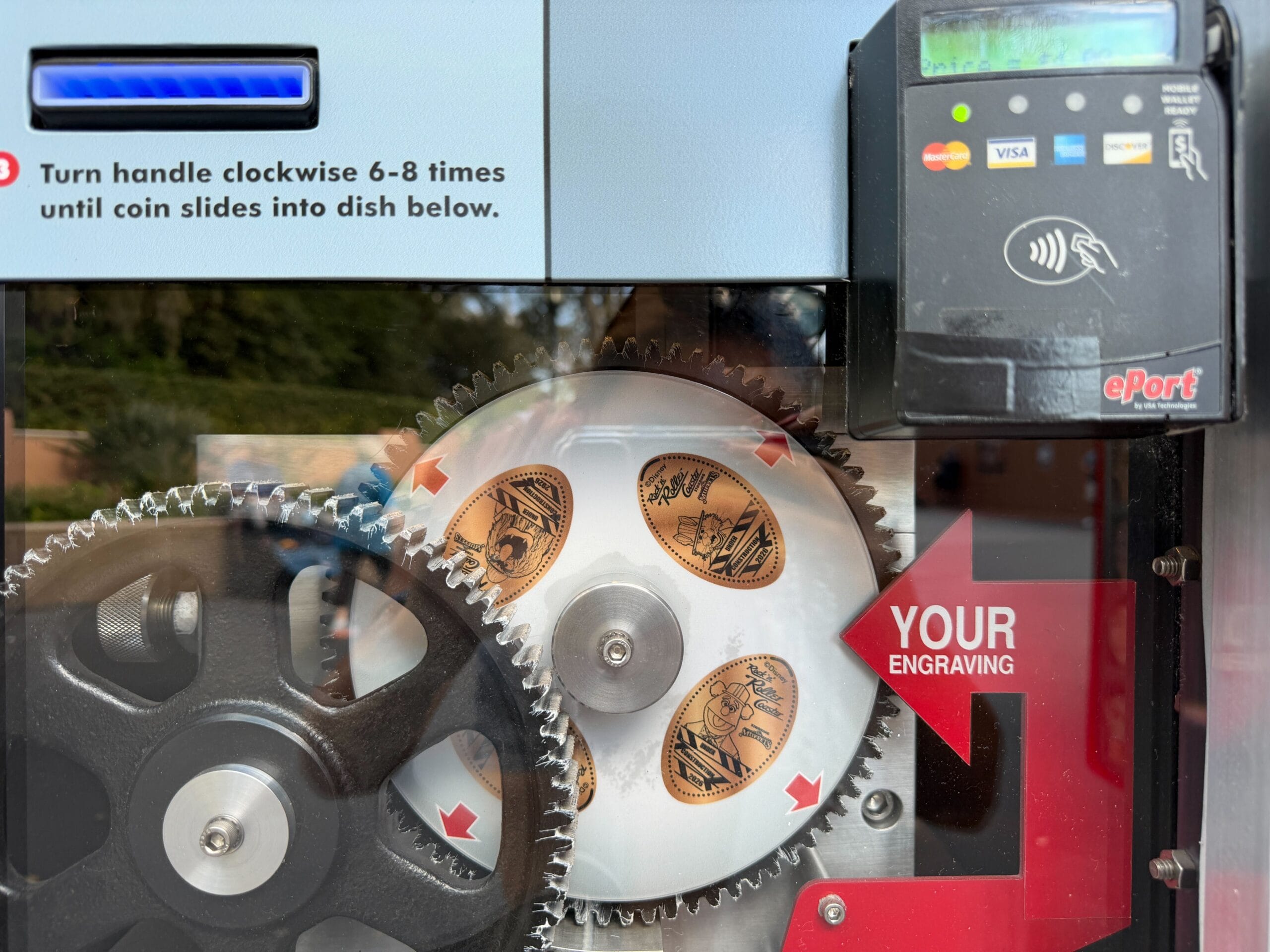 Rock 'n' Roller Coaster Starring The Muppets Pressed Pennies