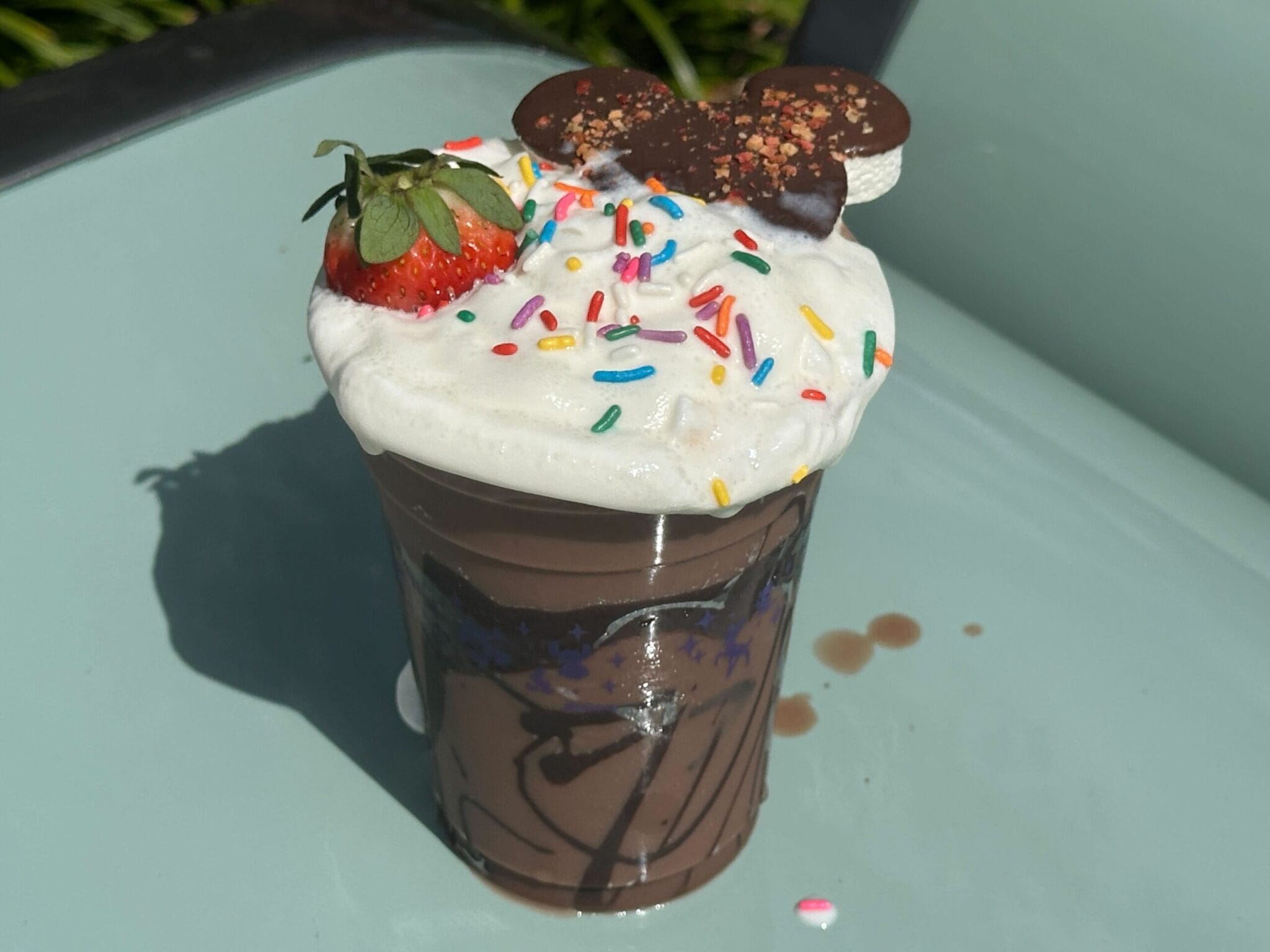 REVIEW: Frozen Cocoa Drink is a Glorified Chocolate Milk Mess - Disney ...