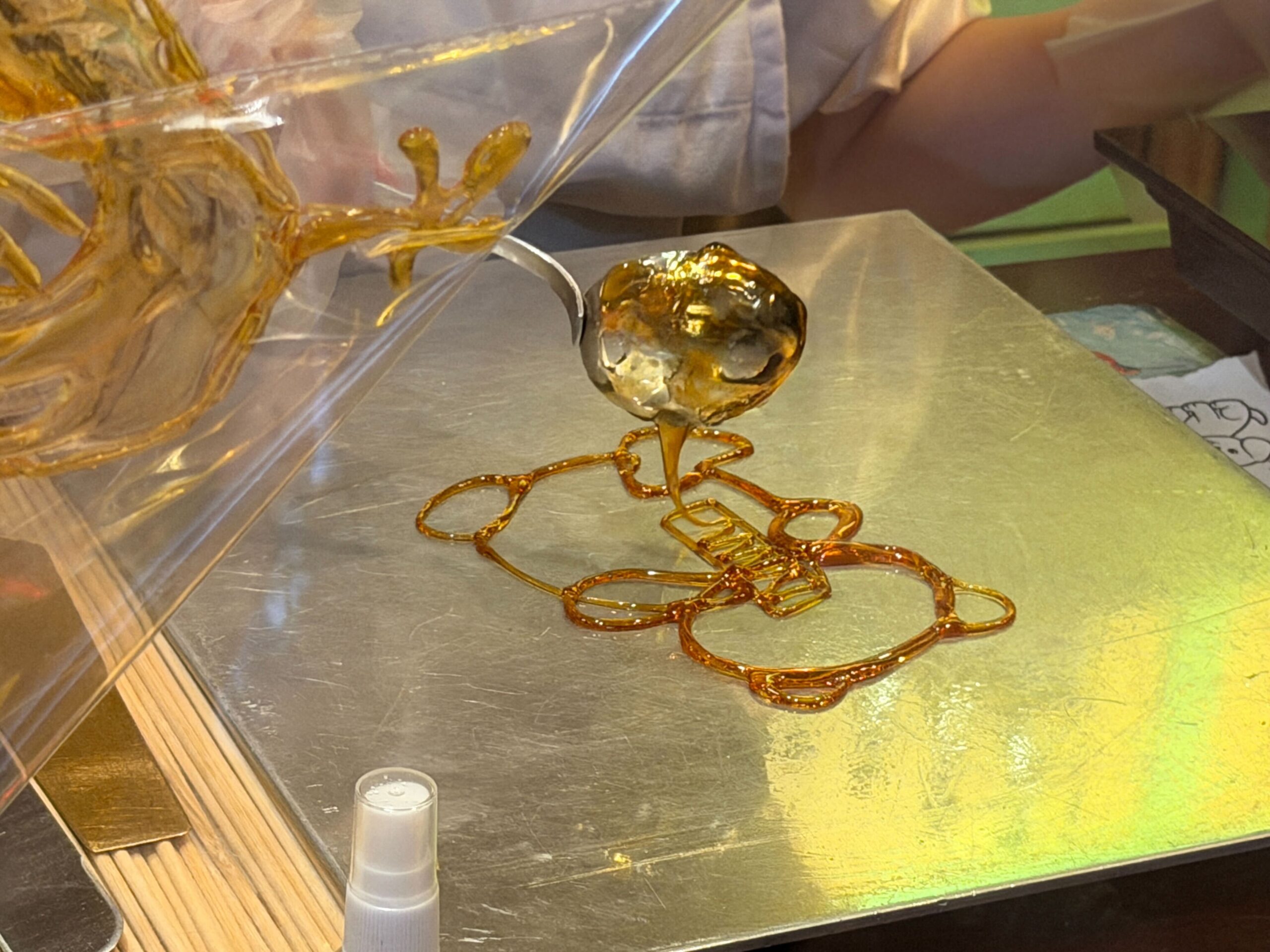 Sugar painting at EPCOT's China Pavilion