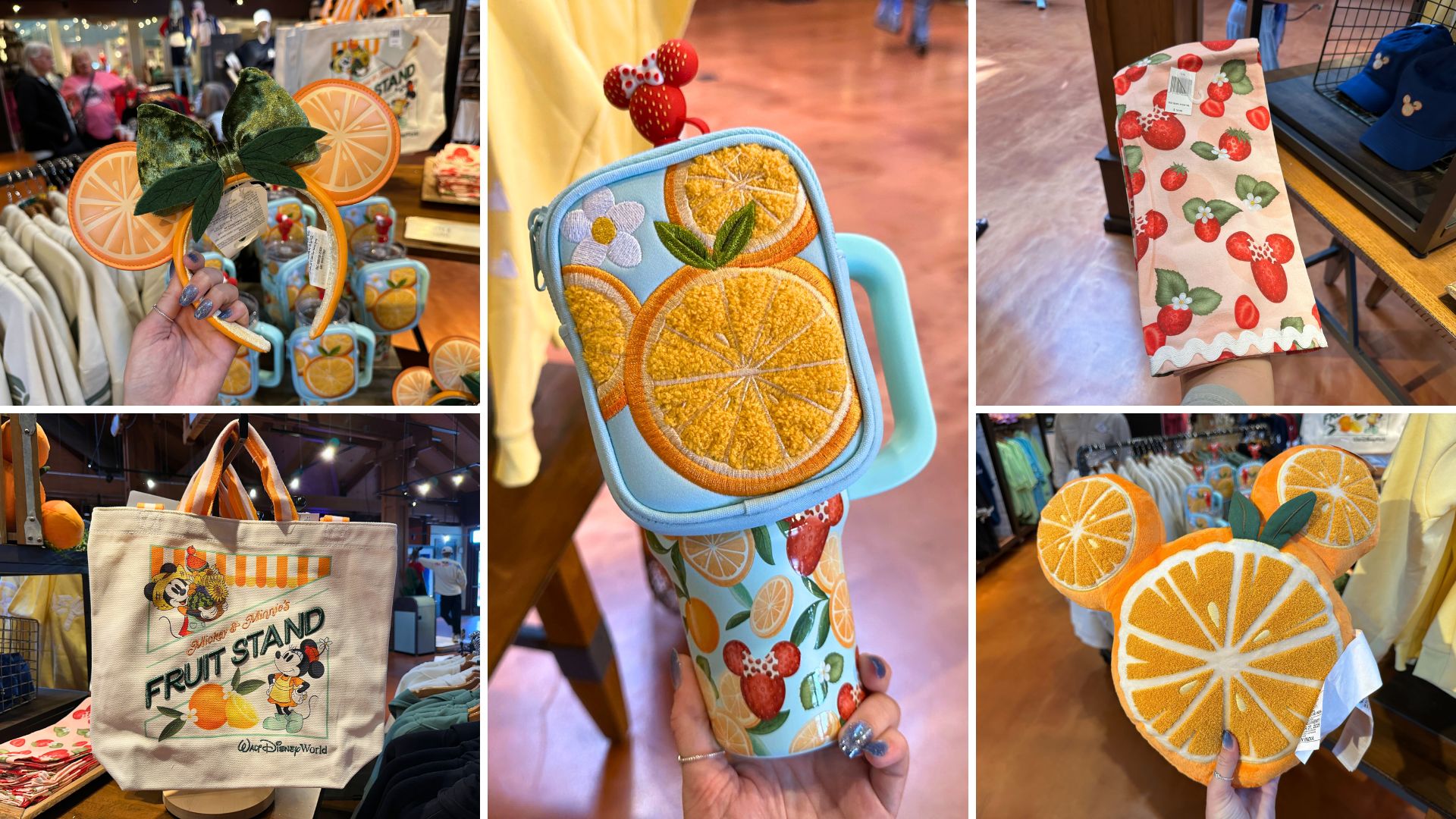 Mickey & Minnie's Fruit Stand Collection