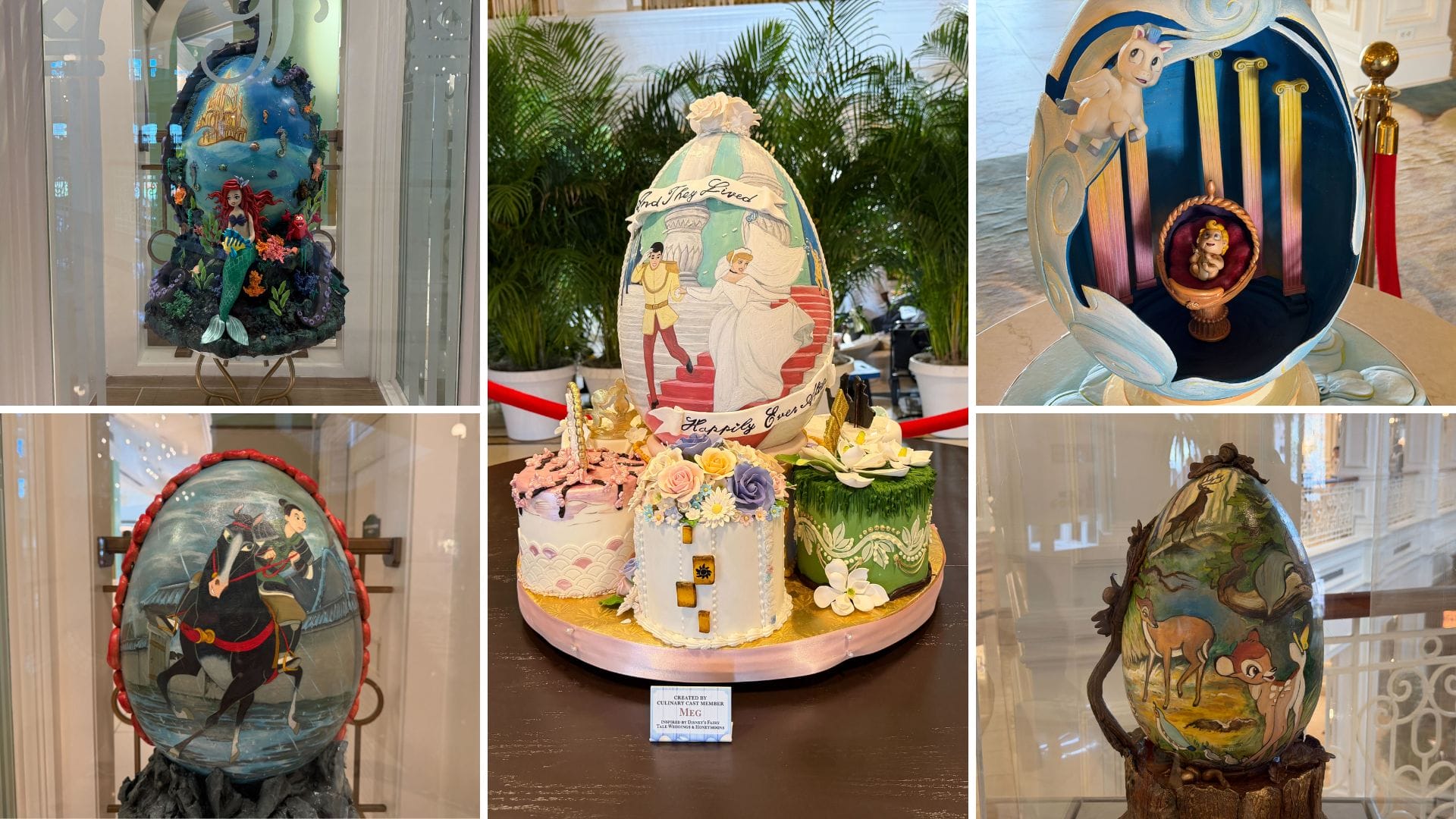 Easter Eggs Inspired by Animated Movies Arrive at Disney's Grand Floridian Resort