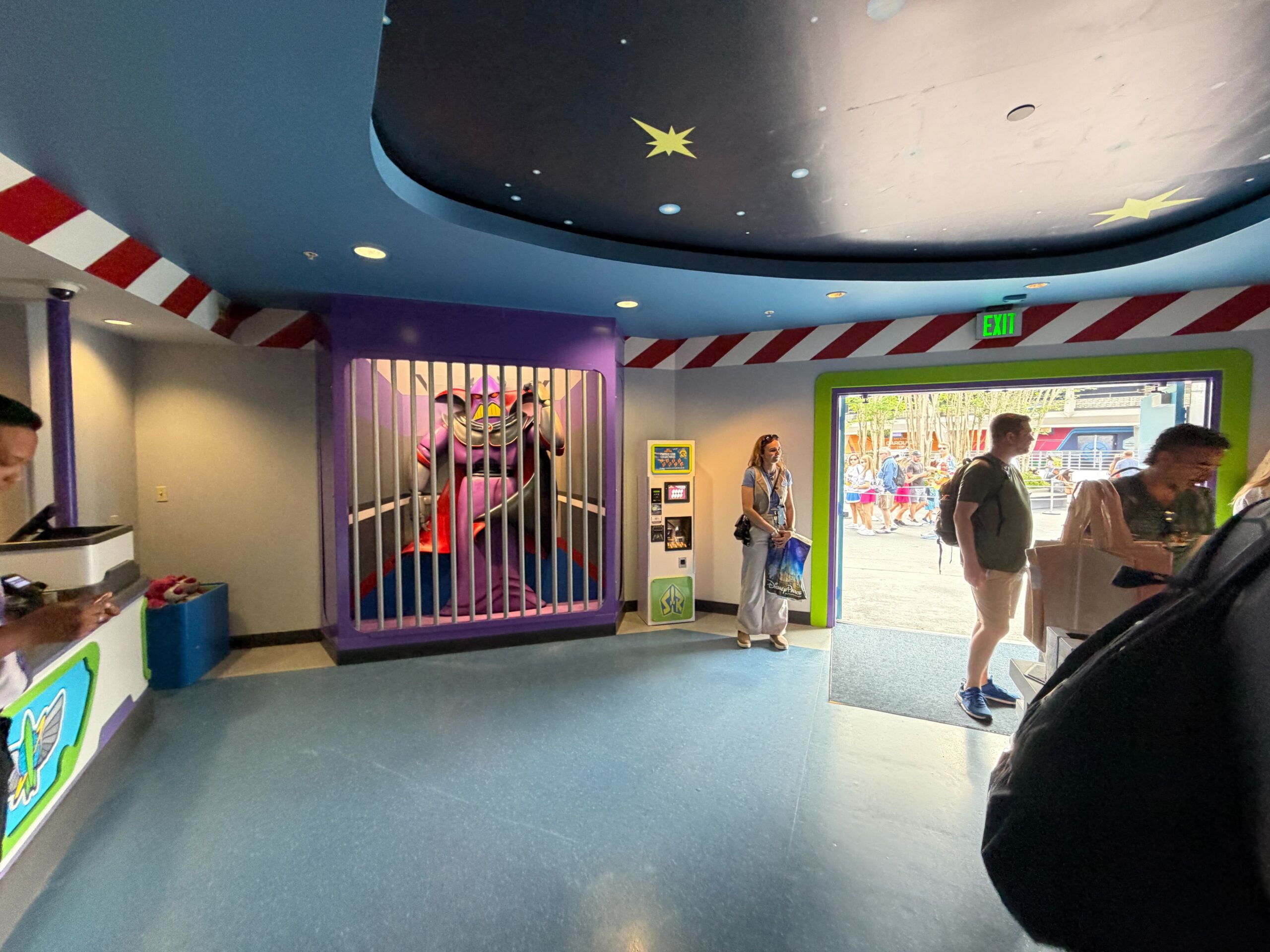 Buzz Lightyear's Space Ranger Spin gift shop Zurg at Magic Kingdom