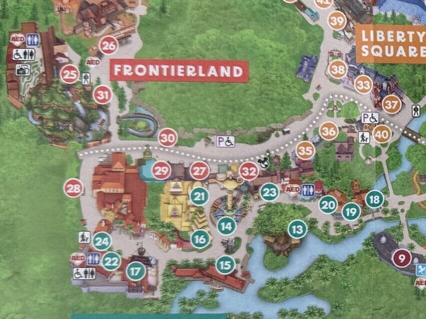 Westward Ho and Big Al's missing from App Map