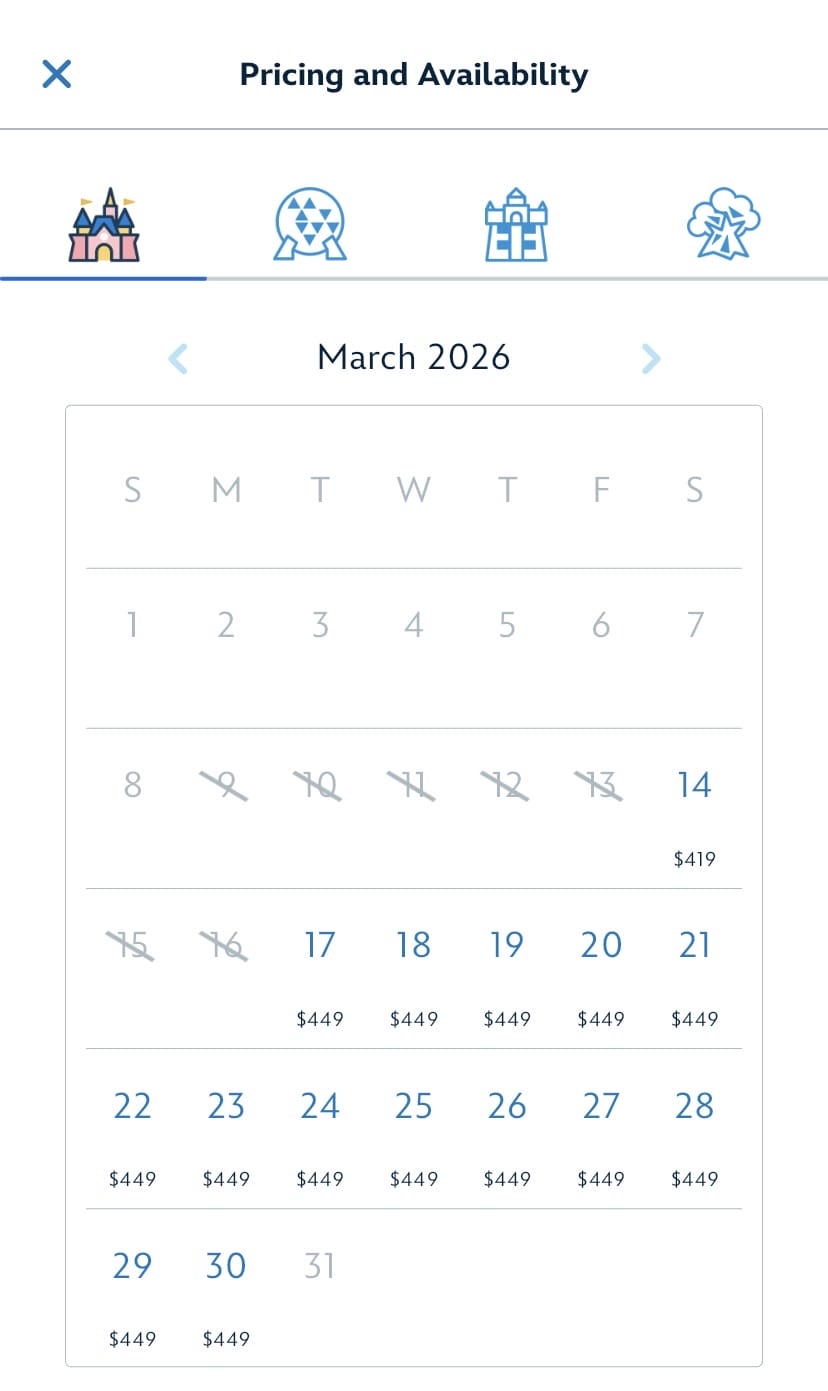 Lightning Lane Premier Pass Sold Out for Magic Kingdom for 7 Days