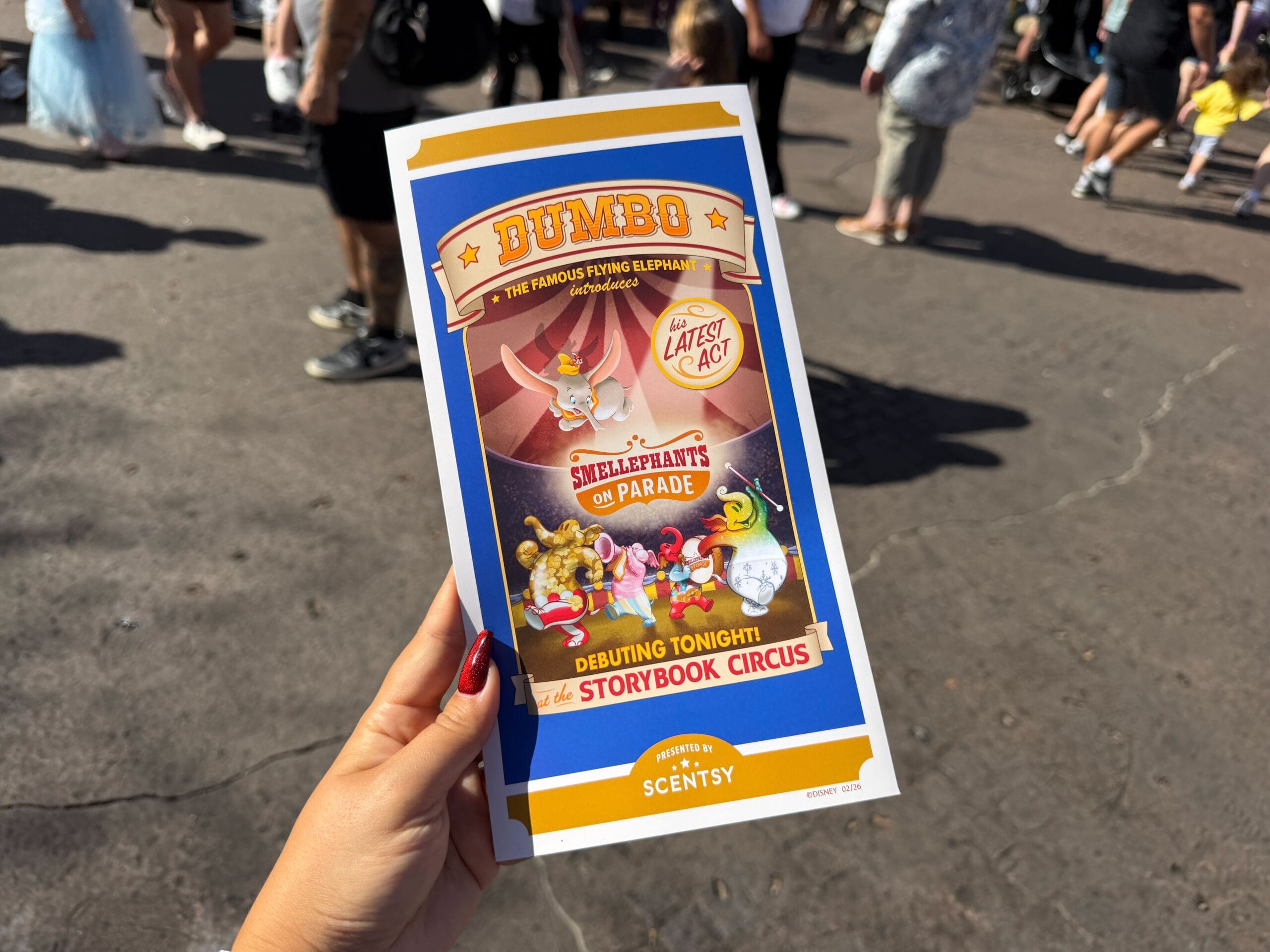 'Smellephants on Parade' Activity Updated Map at Magic Kingdom