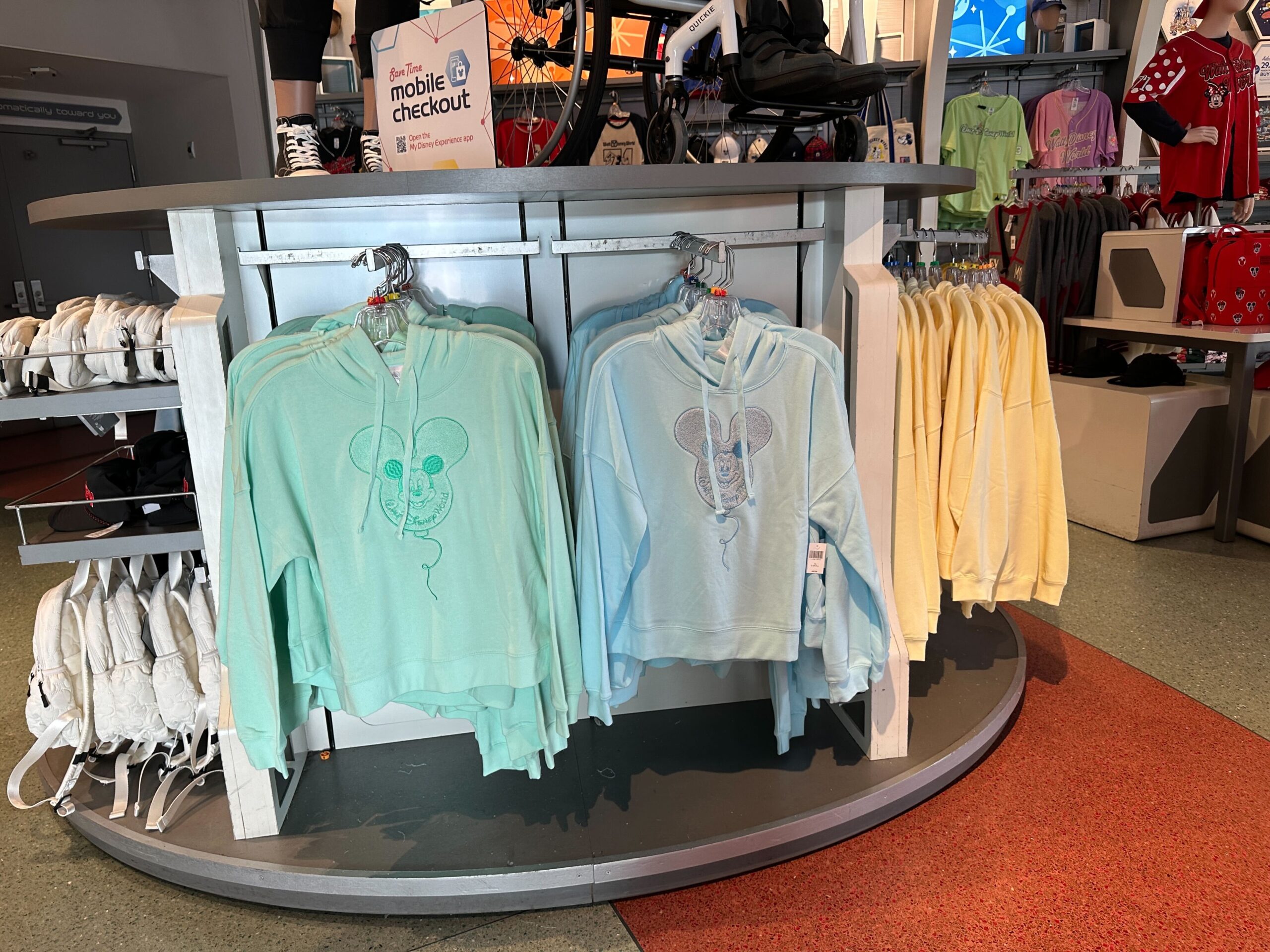 Pastel Mickey Balloon Sweatshirts Debut at Walt Disney World