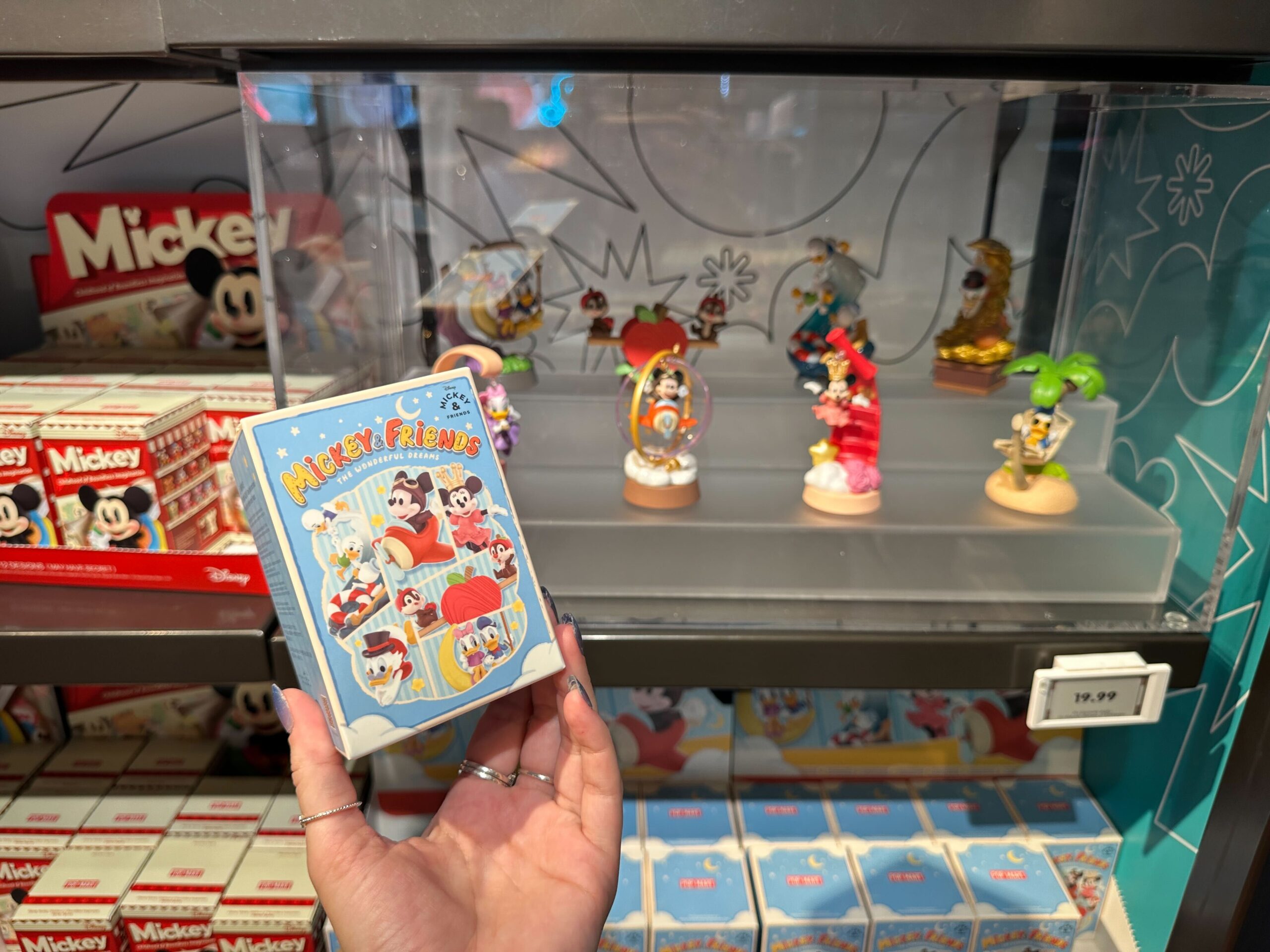 Mickey & Friends and Stitch Mystery Boxes at Disney Springs Drop Shop