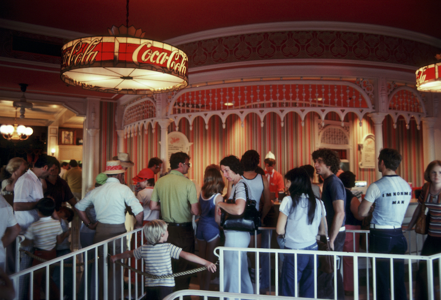 Park guests at Disneyland shouldn't have been surprised by Coca-Cola's presence, given the company's sponsorship of The Mickey Mouse Club. But the relationship between Disney and Coca-Cola actually began in 1942 when Walt Disney appeared on the company's "The Pause That Refreshes on the Air." After that, in 1950, Coca-Cola sponsored a Disney television special entitled "One Hour in Wonderland."