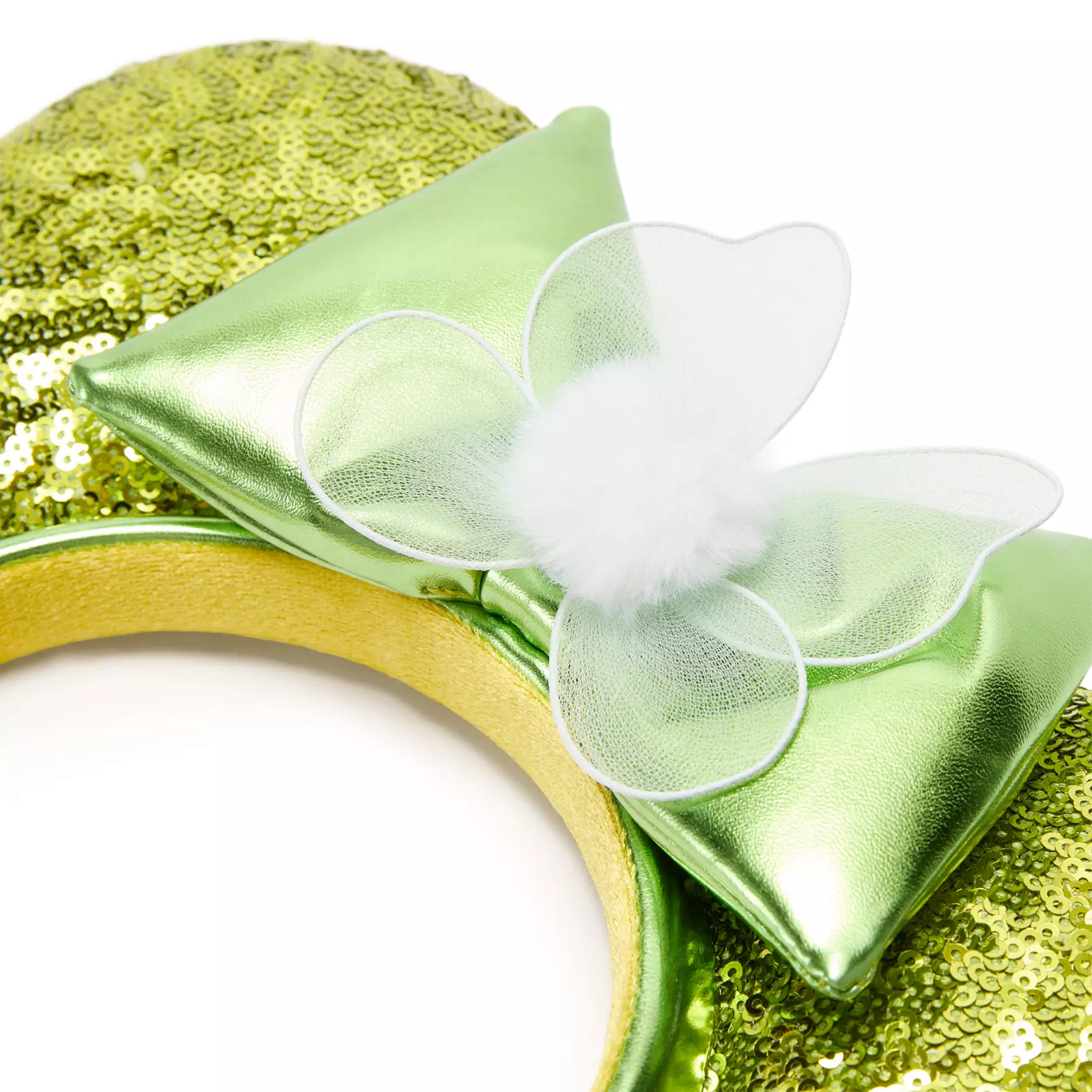Tinker Bell Sequin Ear Headband for Adults – Peter Pan - $36.99