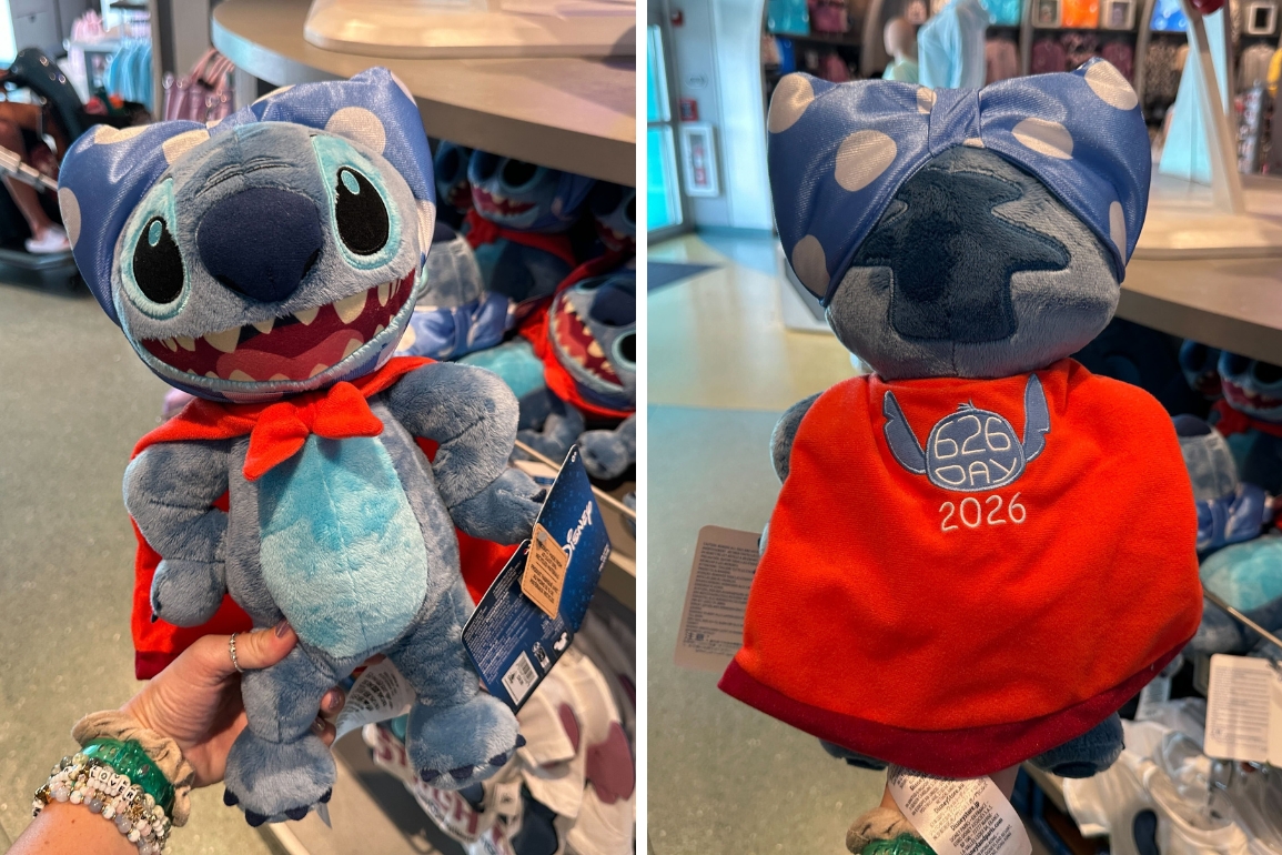 Celebrate 626 Day by Adopting a Plush Super Stitch from Walt