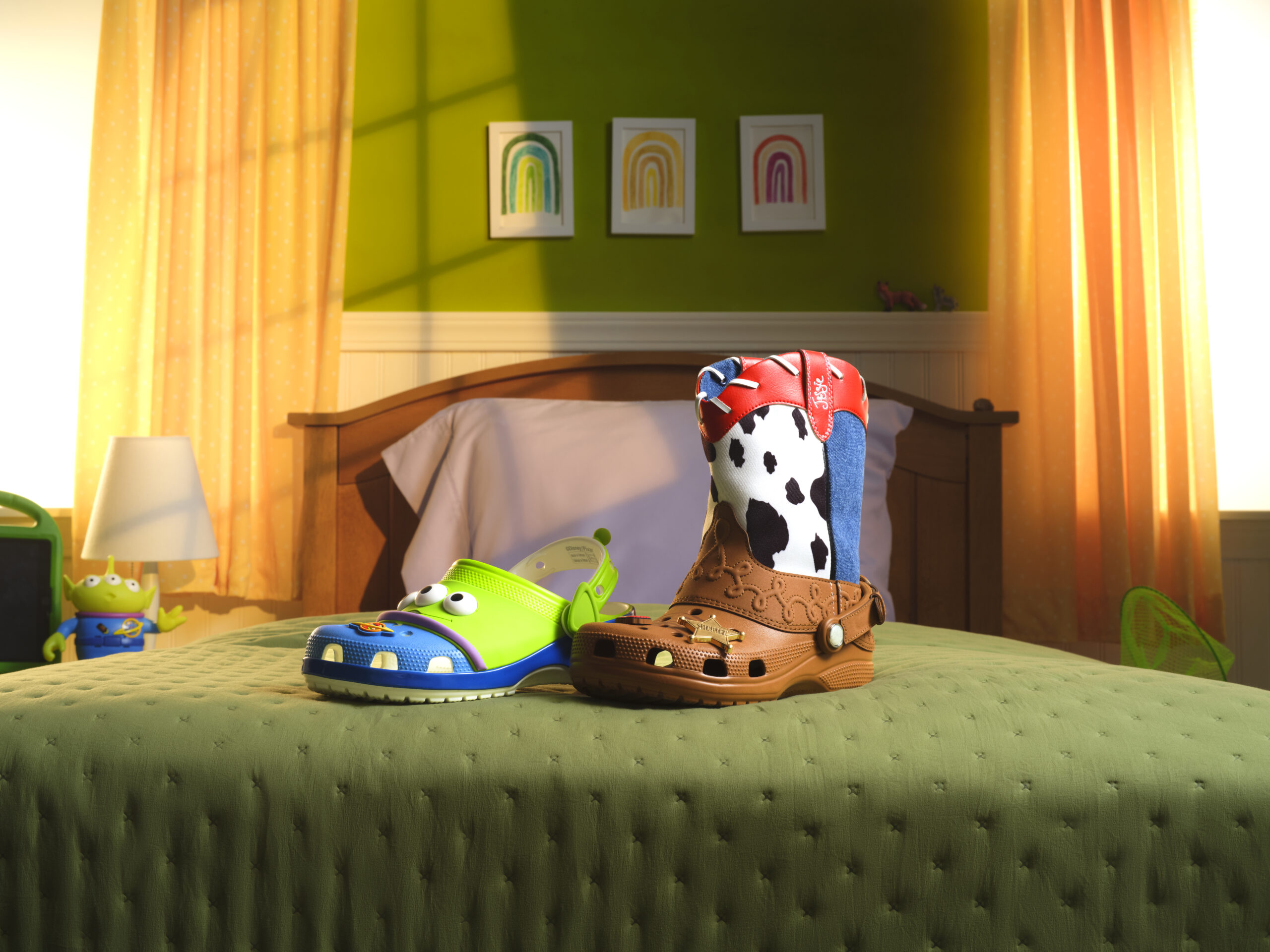 Crocs has New ‘Toy Story’ Footwear Including Jessie’s Cowgirl Boots and Aliens Clogs