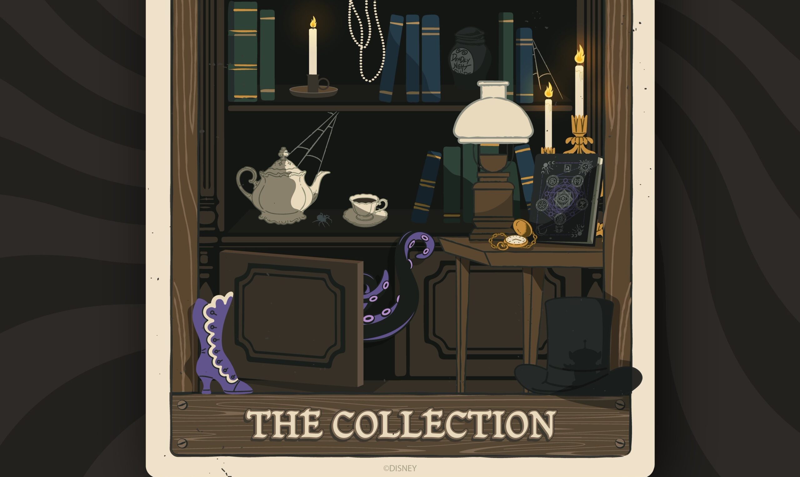 Disney Parks Releases Spooky Halfway to Halloween Teaser Possibly Referencing Merchandise & Novelties