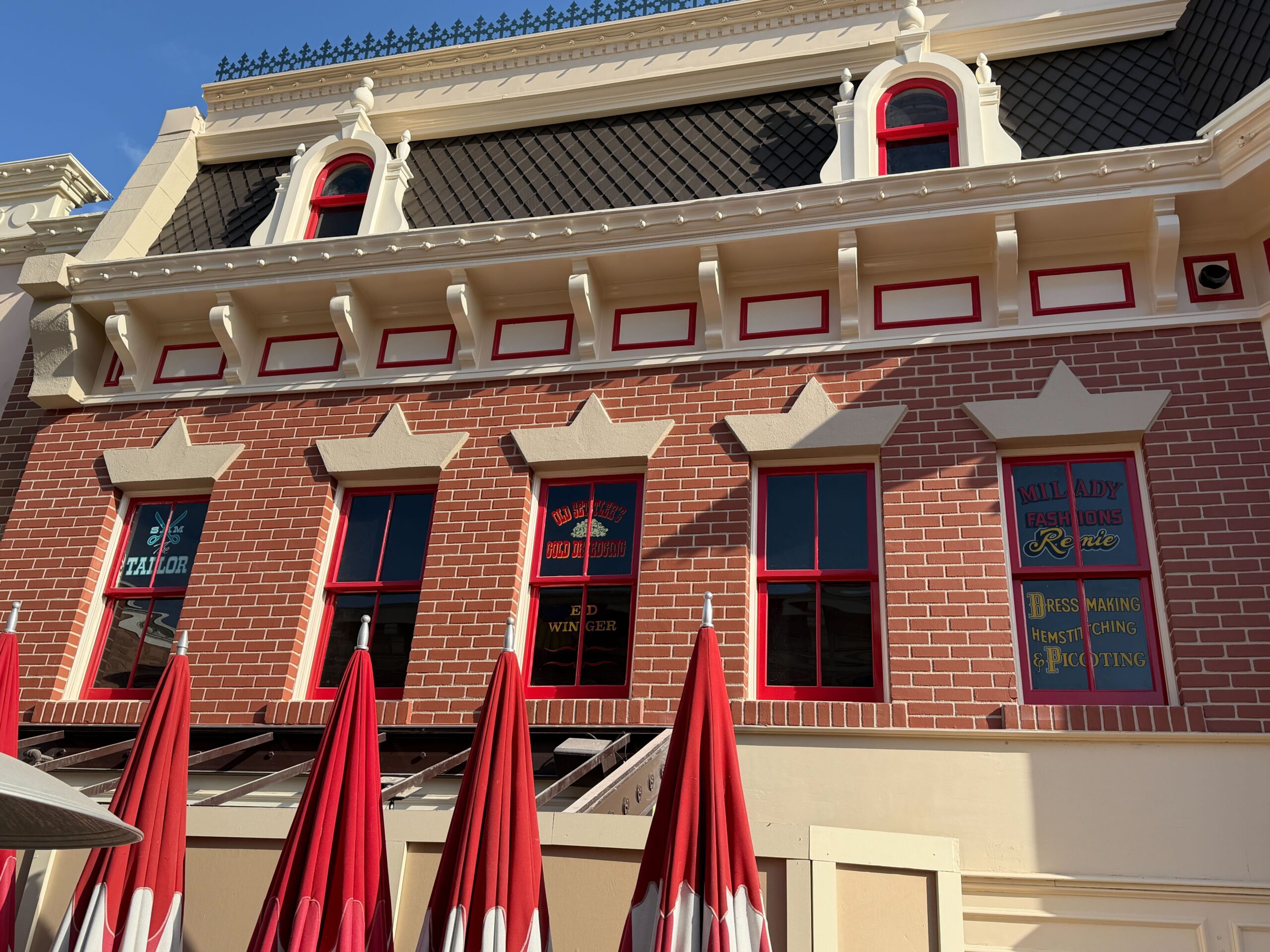 Carnation Cafe Façade Revealed at Disneyland