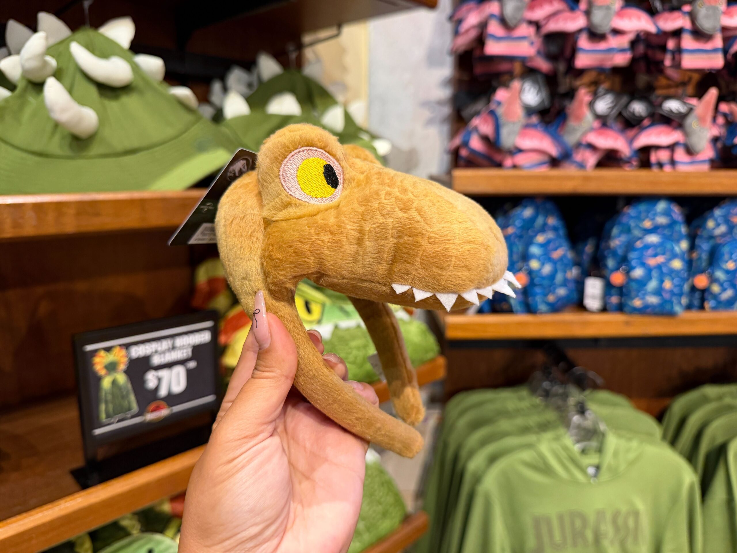 Jurassic Park Dino Cosplay Merchandise at Universal's Islands of Adventure