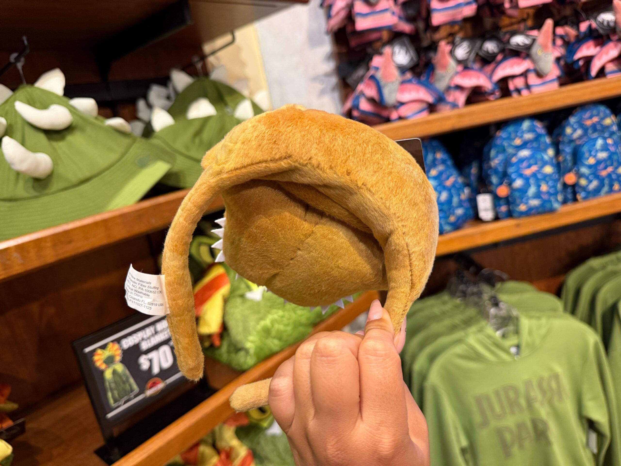 Jurassic Park Dino Cosplay Merchandise at Universal's Islands of Adventure