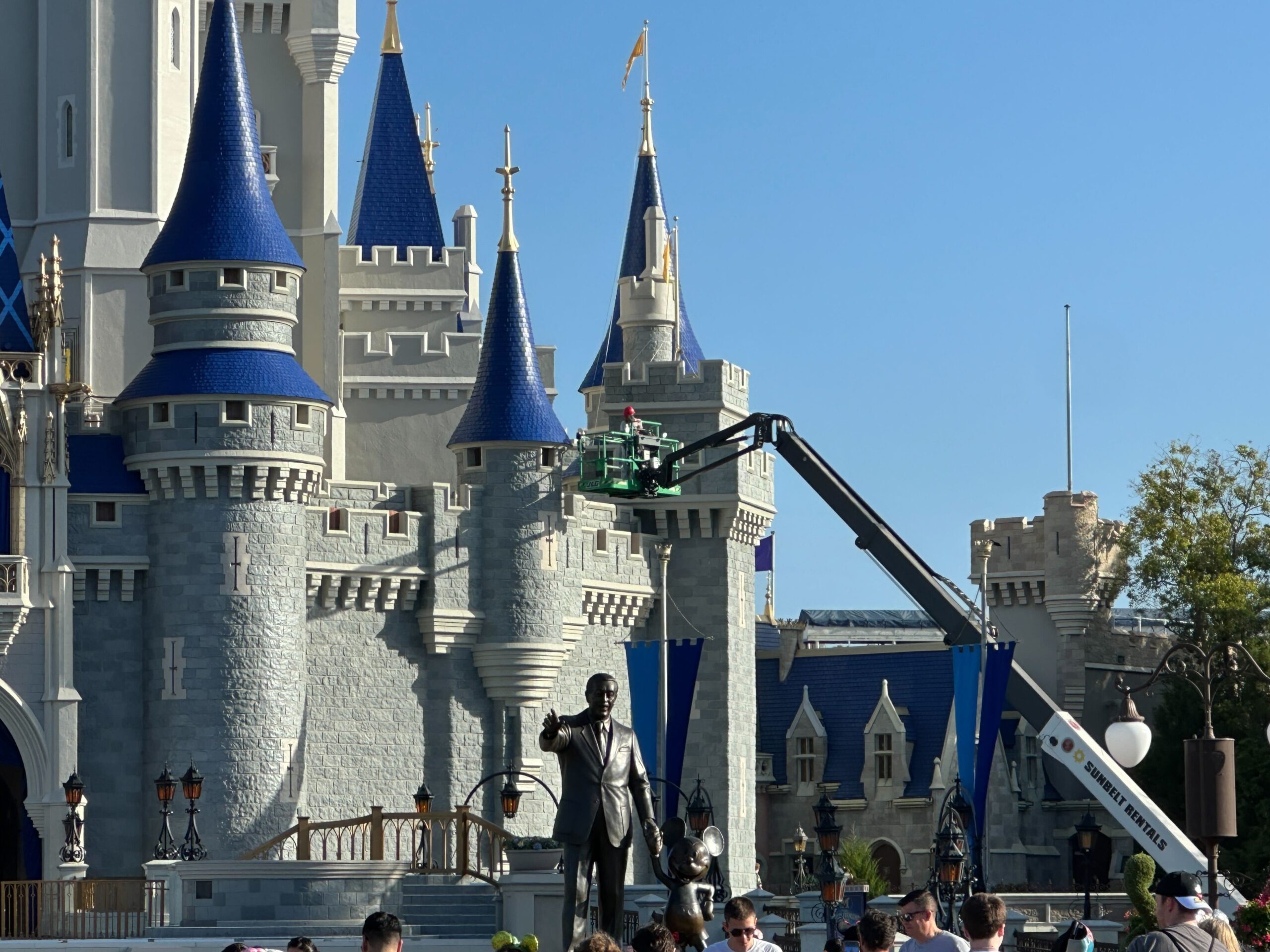 Cinderella Castle Painting Update