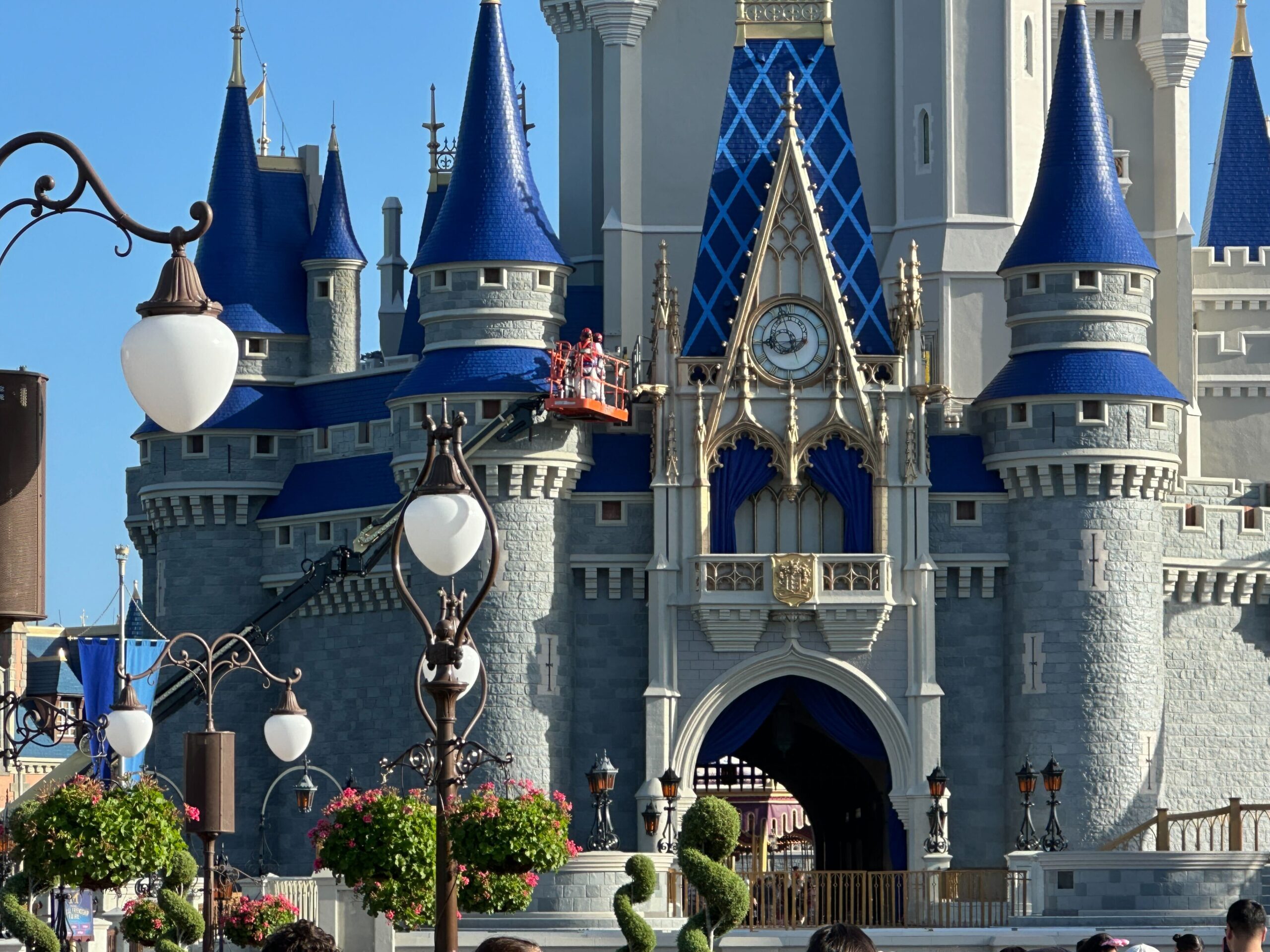 Cinderella Castle Painting Update