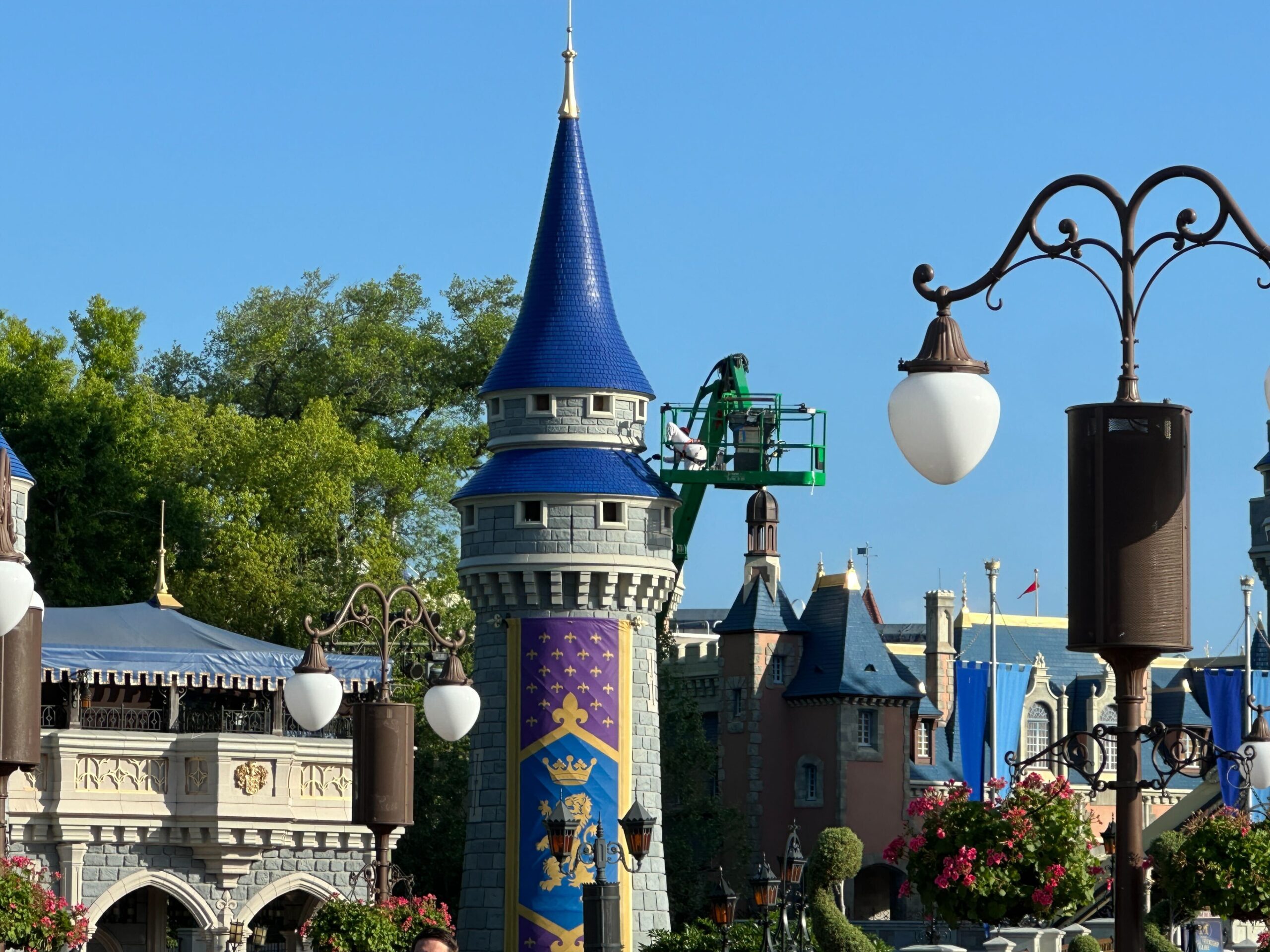 Cinderella Castle Painting Update