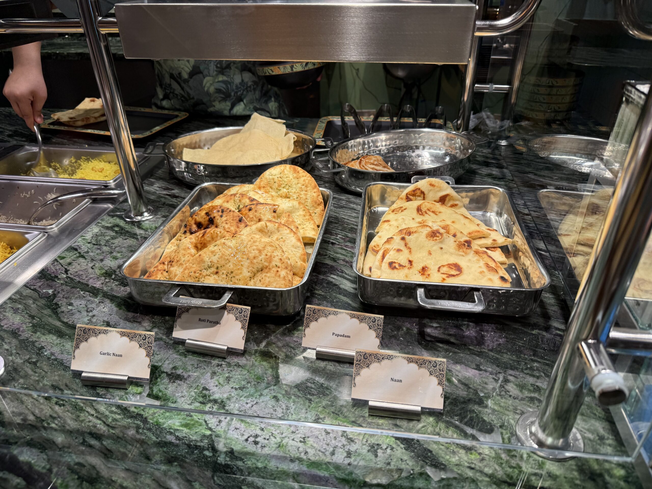 Mowgli's Eatery has all the items needed to create your own bowl or platter.
