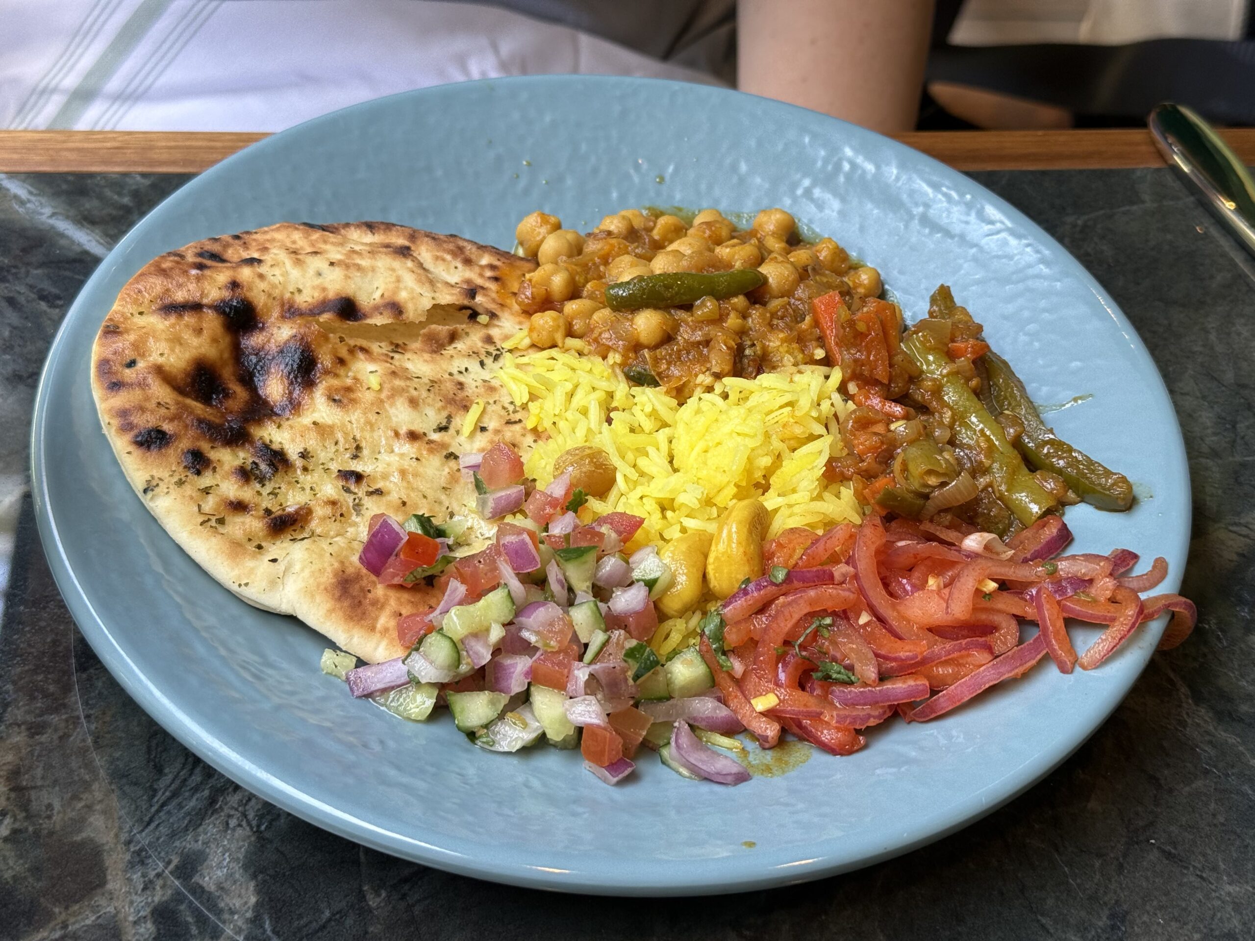 Food at Mowgli's Eatery Aboard the Disney Adventure