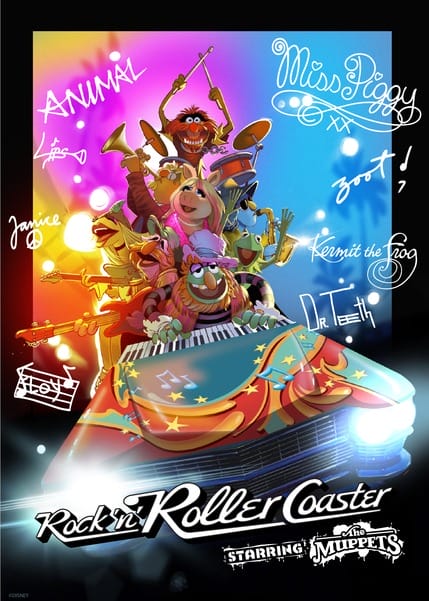 Rock 'n' Roller Coaster Starring The Muppets poster
