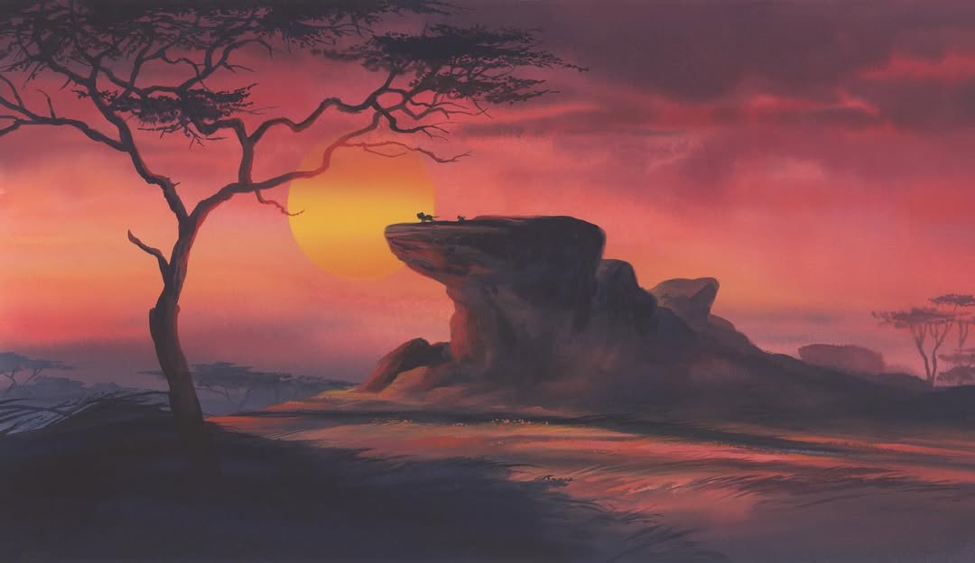 ‘The Lion King’ Concept Art Revealed by Disney Animation