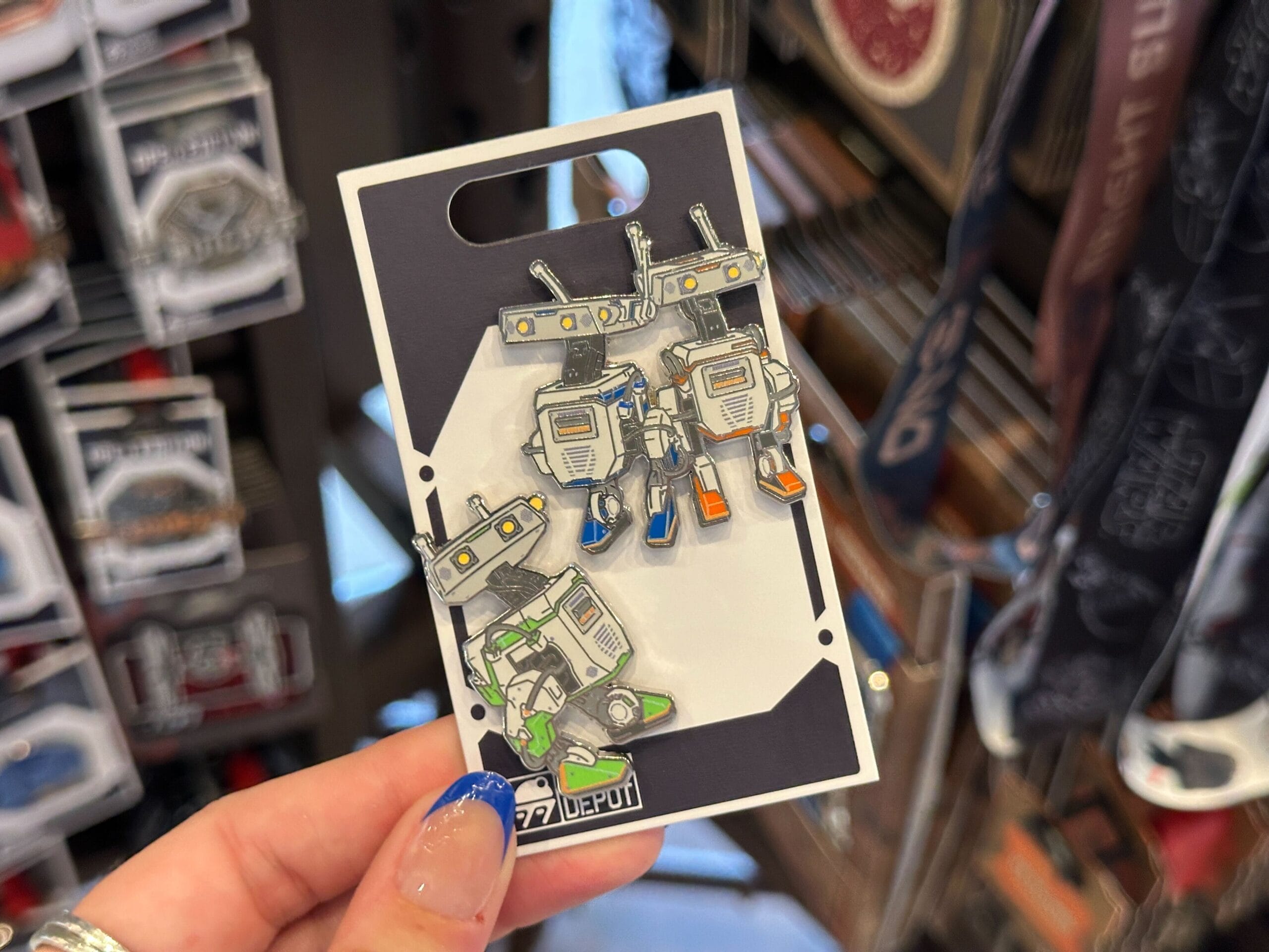 BDX Droid pin set.
