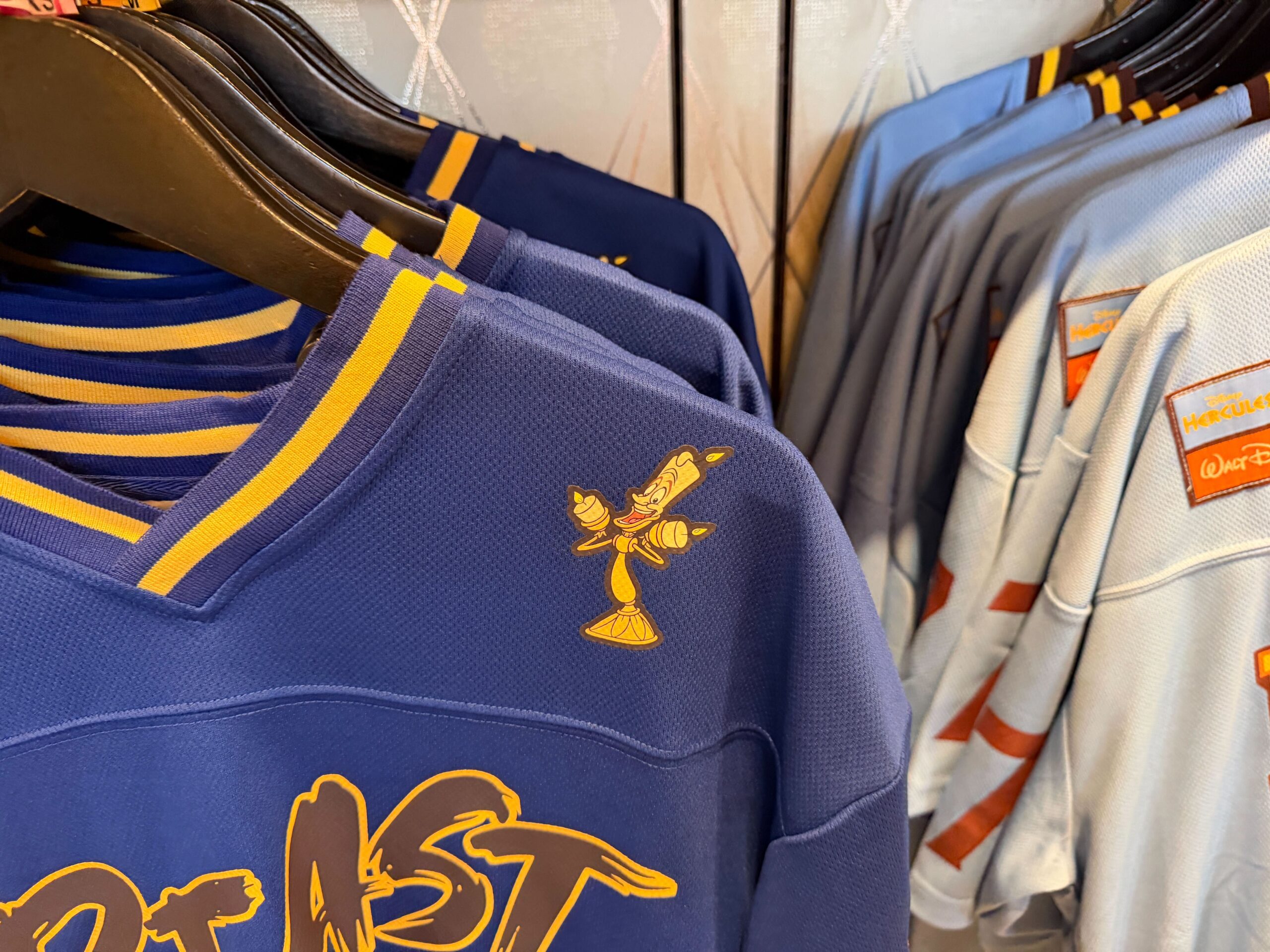 Prince sports jerseys at Magic Kingdom