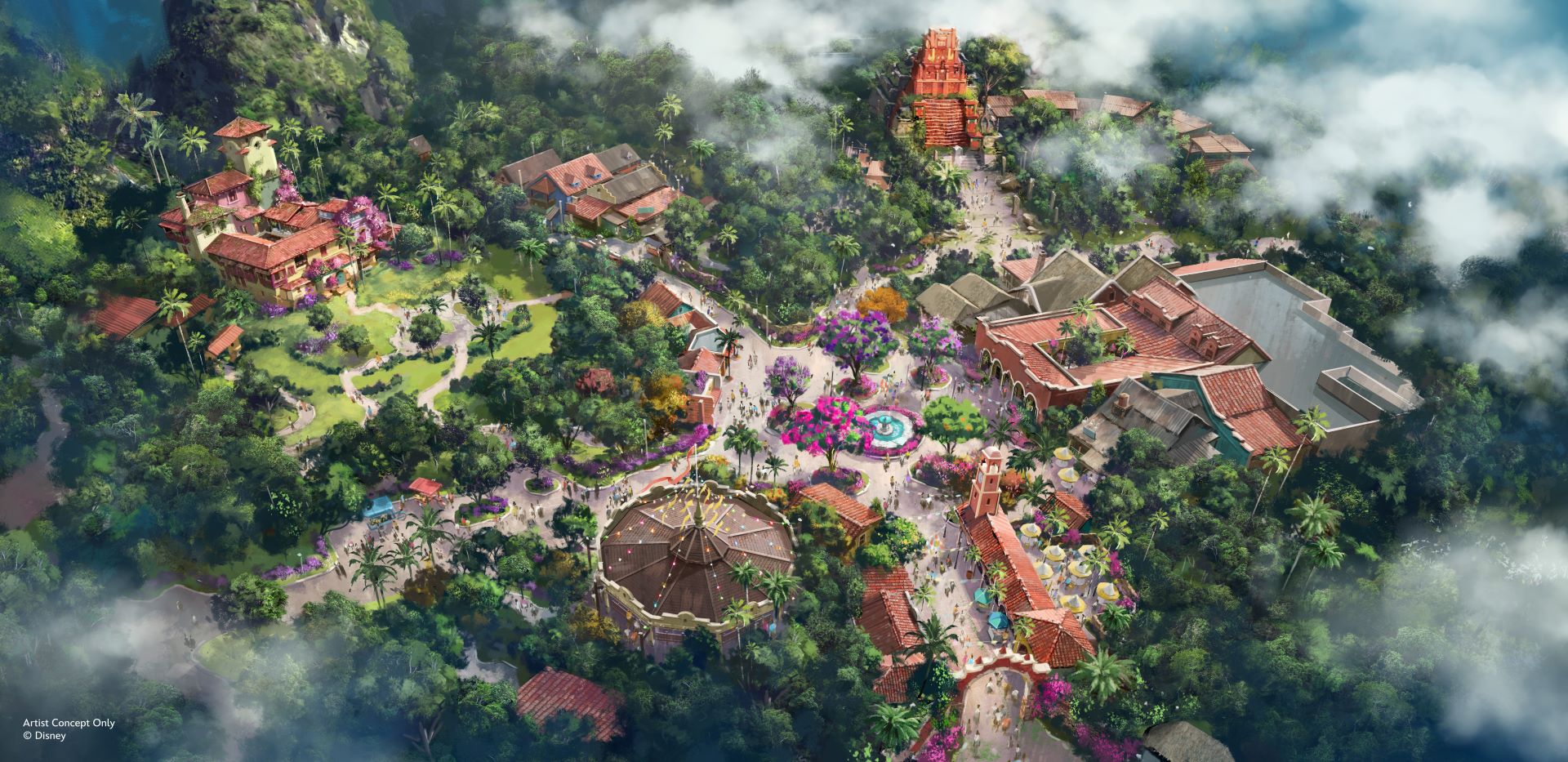 Upcoming Tropical Americas at Disney's Animal Kingdom concept art.