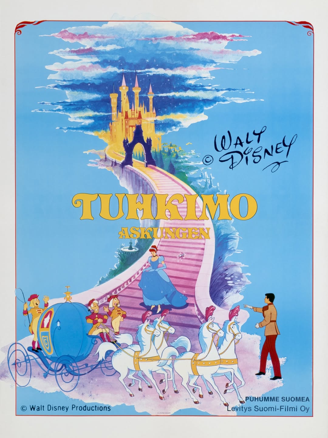 Walt Disney Archives and the official Disney Princesses Instagram shared a variety of Cinderella posters from around the world.