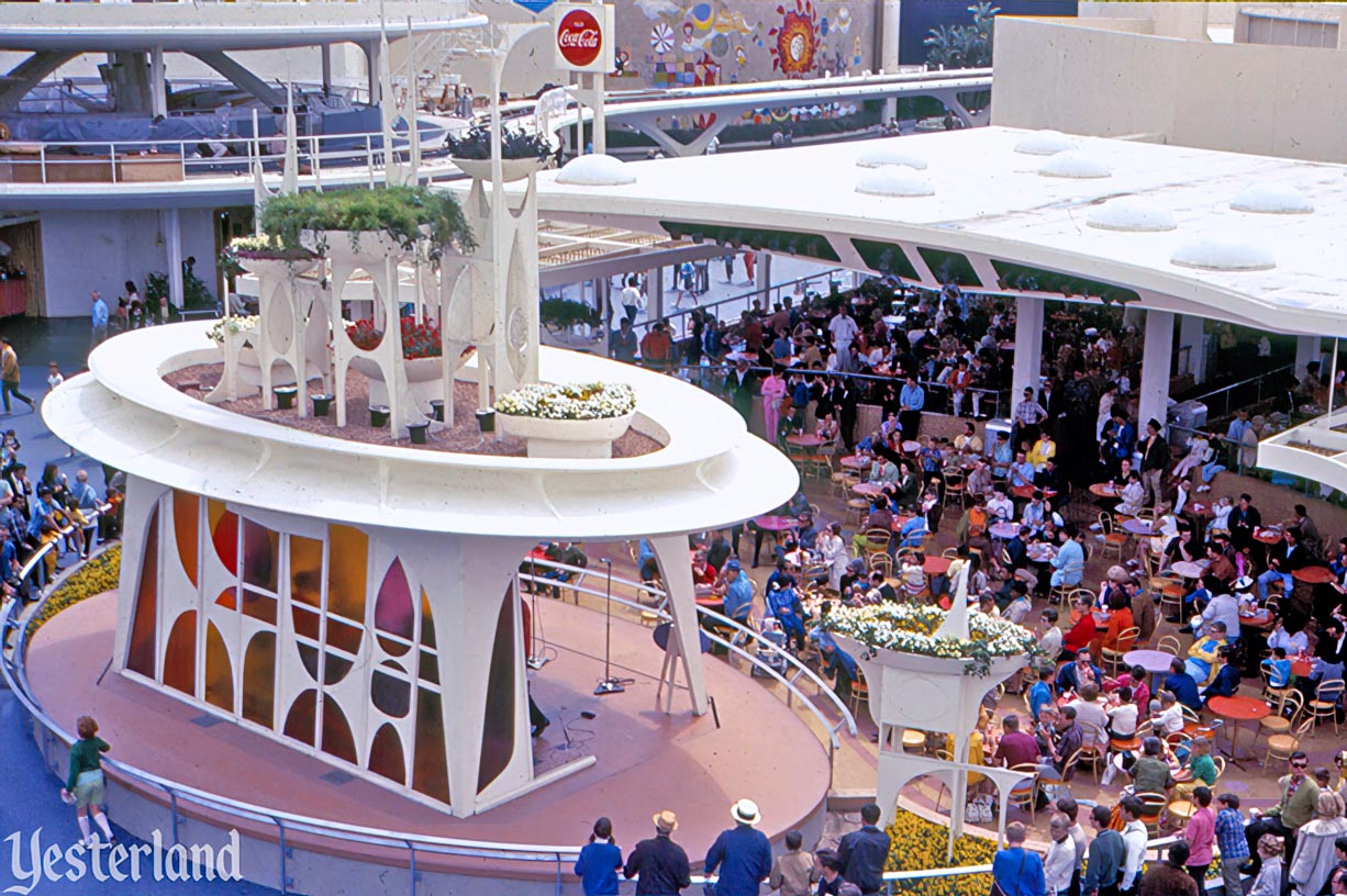 Ever since those first moments in the relationship between Disney and Coca-Cola, the brand has popped up elsewhere as well—beyond Casey's Corner. That includes branding throughout the park, like the sign atop Tomorrowland Terrace at Disneyland, seen above. To this day, guests can still only purchase Coca-Cola beverage products in Disney World and Disneyland, there is no Pepsi to be found.