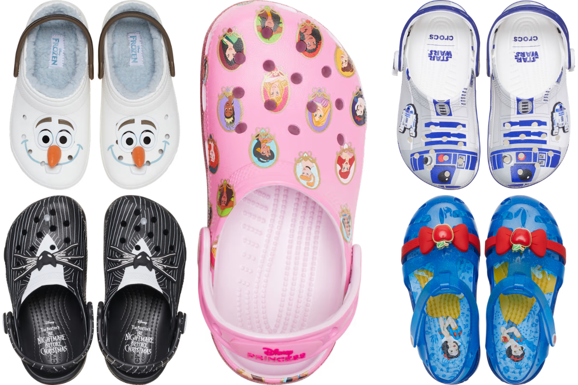 ‘Frozen,’ ‘Nightmare Before Christmas,’ Disney Princess, and More Crocs Up to 44% Off Online