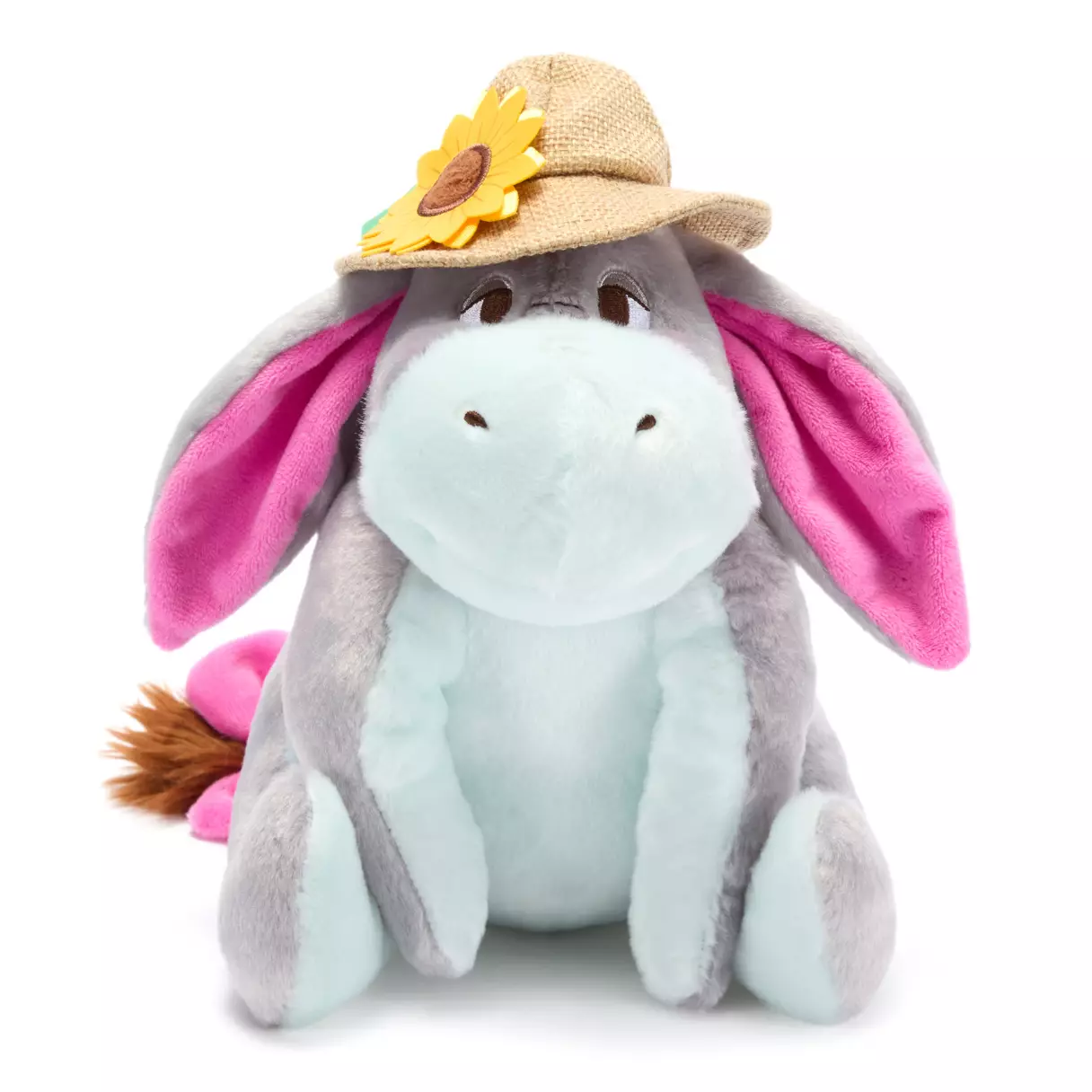 Front of Eeyore 10" Summertime Plush.