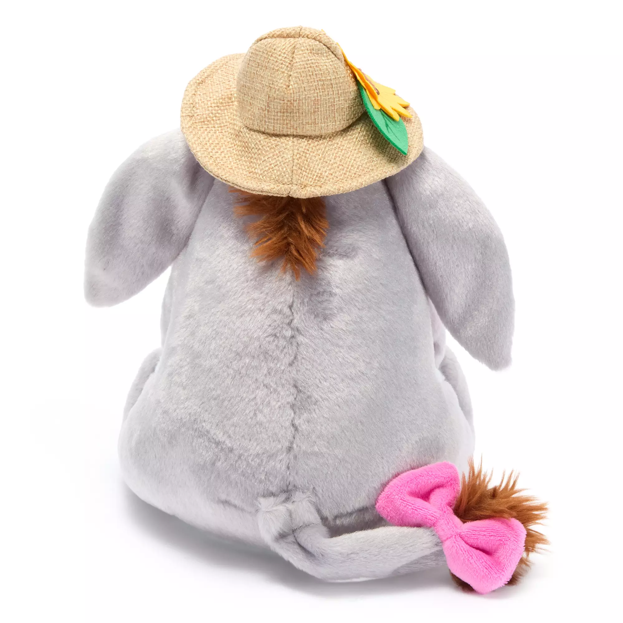 Back of Eeyore 10" Summertime Plush.