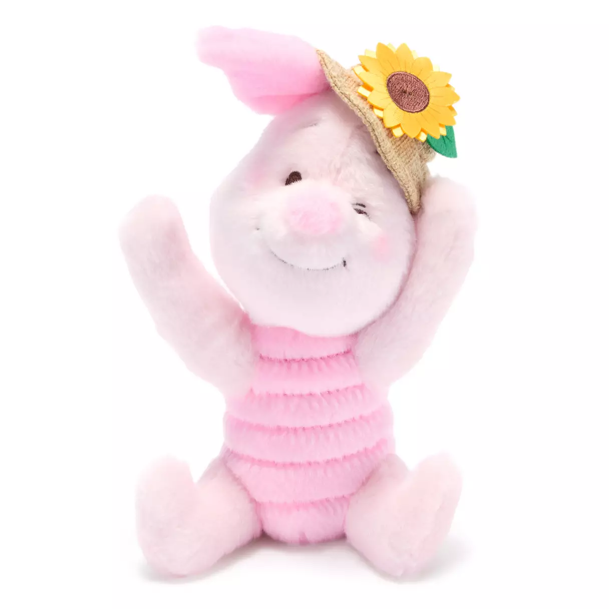 Front of Piglet 8" Summertime Plush.