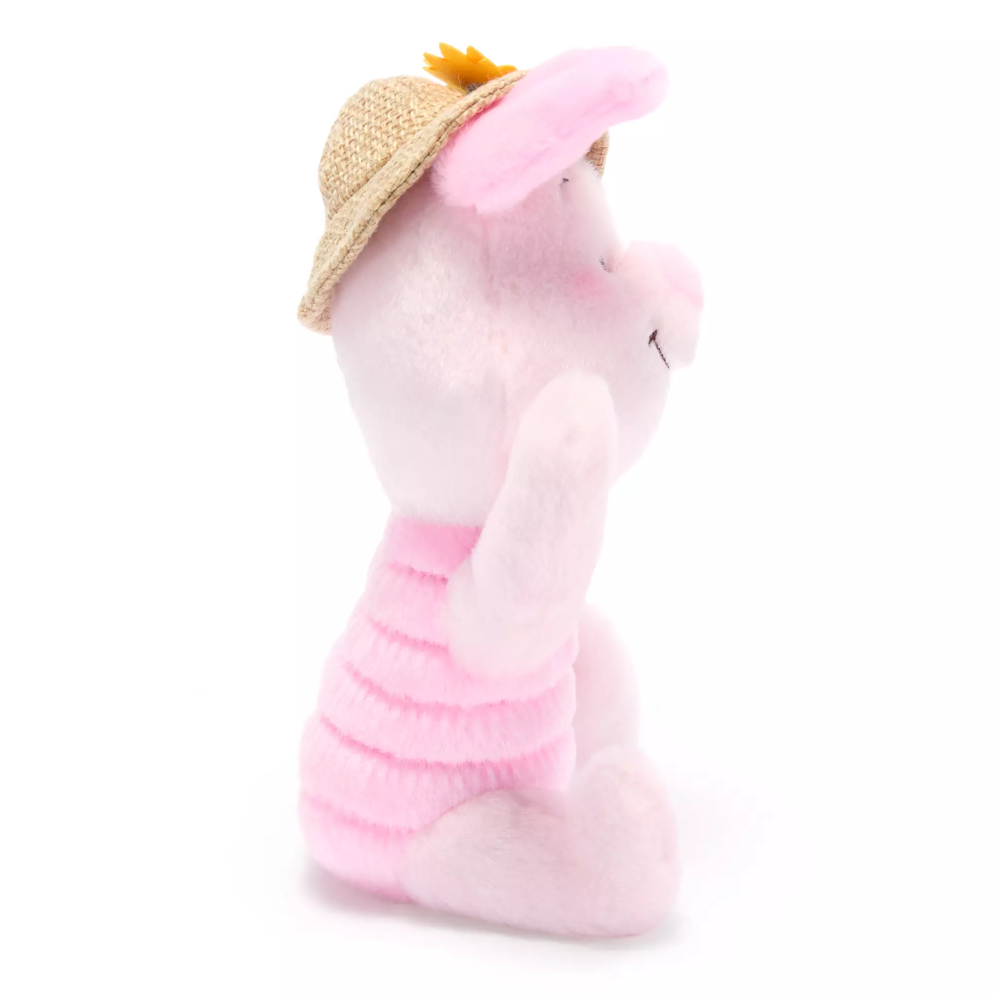 Side of Piglet 8" Summertime Plush.