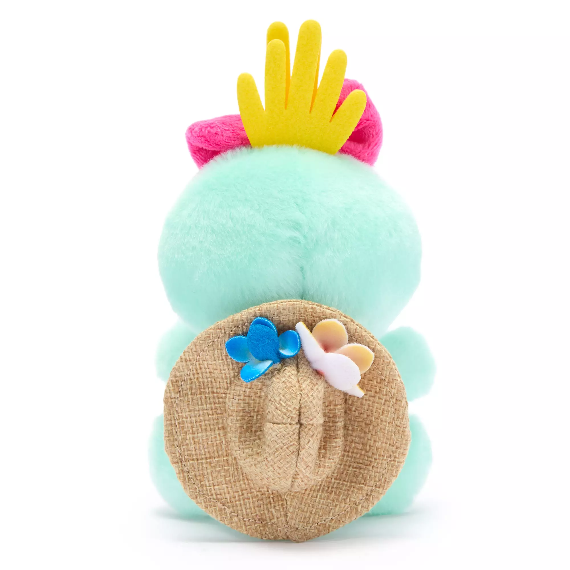 Back of Scrump 5.5" Summertime Plush.