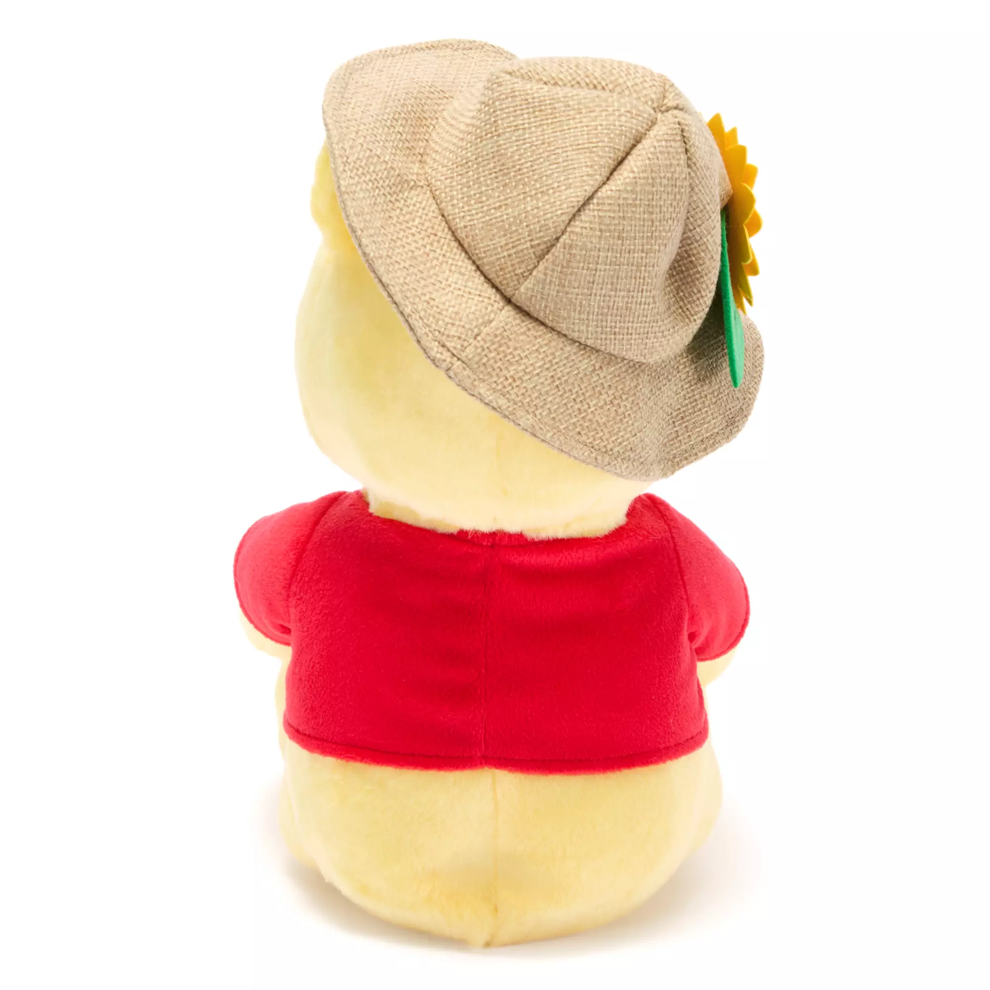 Back of Winnie the Pooh 10" Summertime Plush.