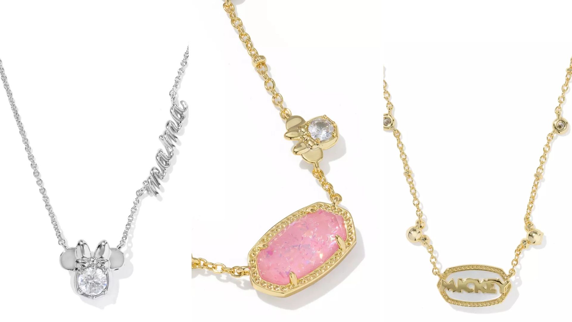 Mother’s Day & Mickey Necklaces by Kendra Scott on Disney Store