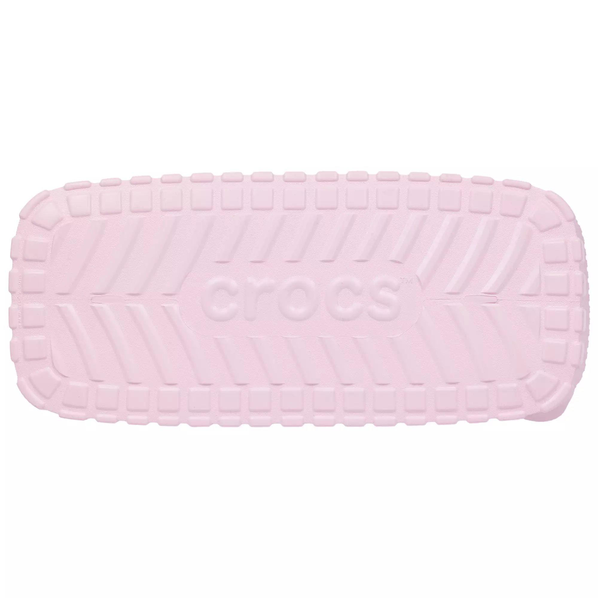 Bottom of the Pink Crocs Mickey Icon Tote Bag.