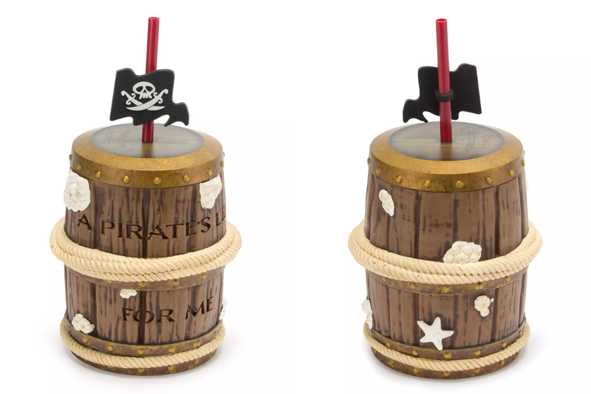 Pirates of the Caribbean Barrel Tumbler Now Available Online