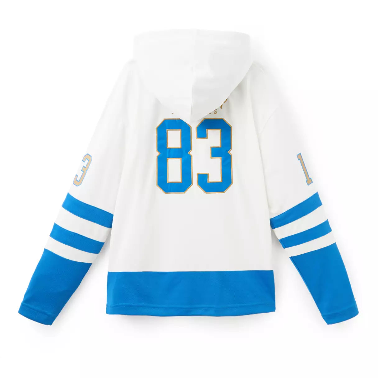 Back of Walt Disney Pictures Hockey Pullover Hoodie.