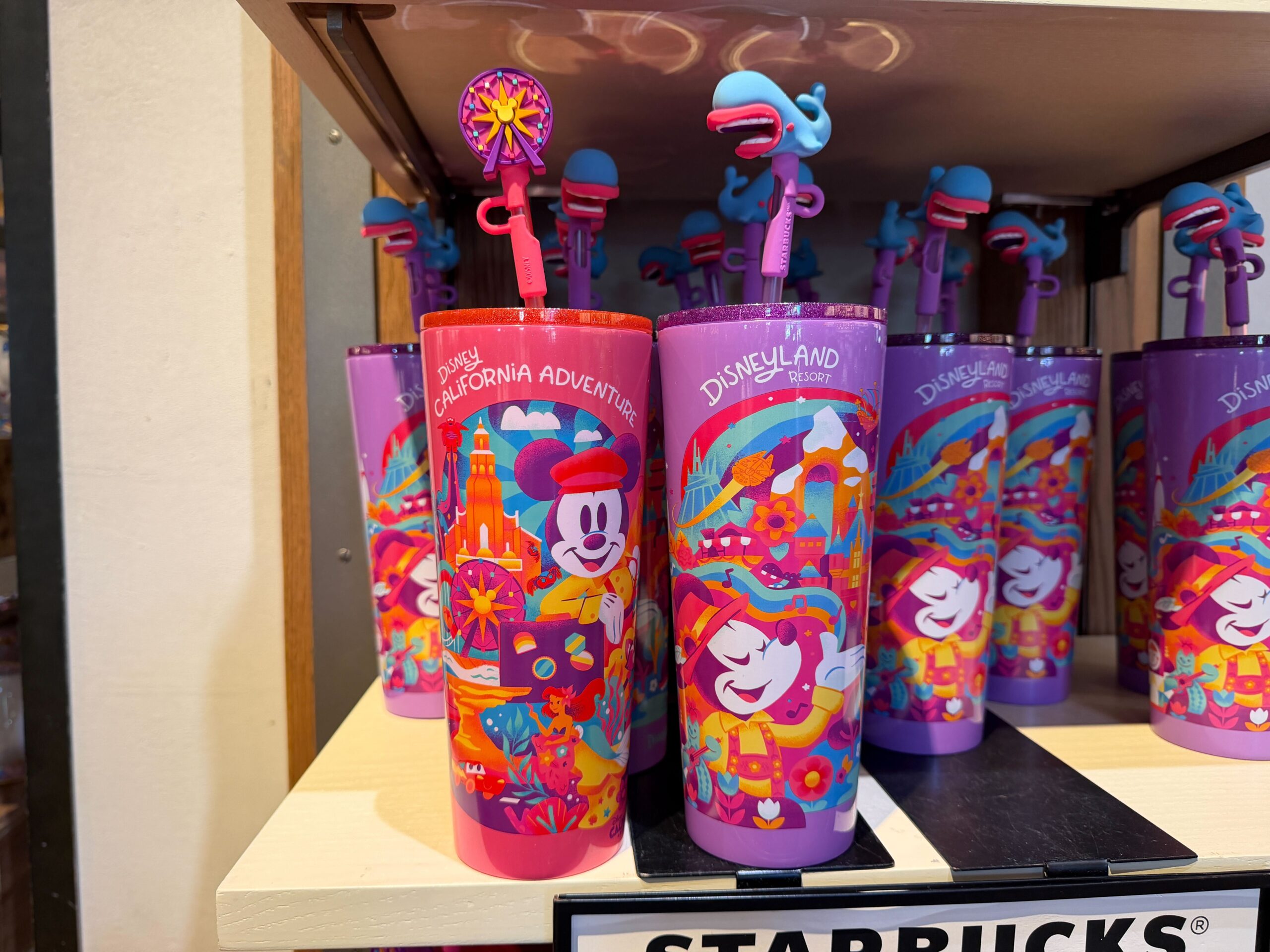 Colorful Park-Themed Starbucks Tumblers Arrive at Disneyland Resort
